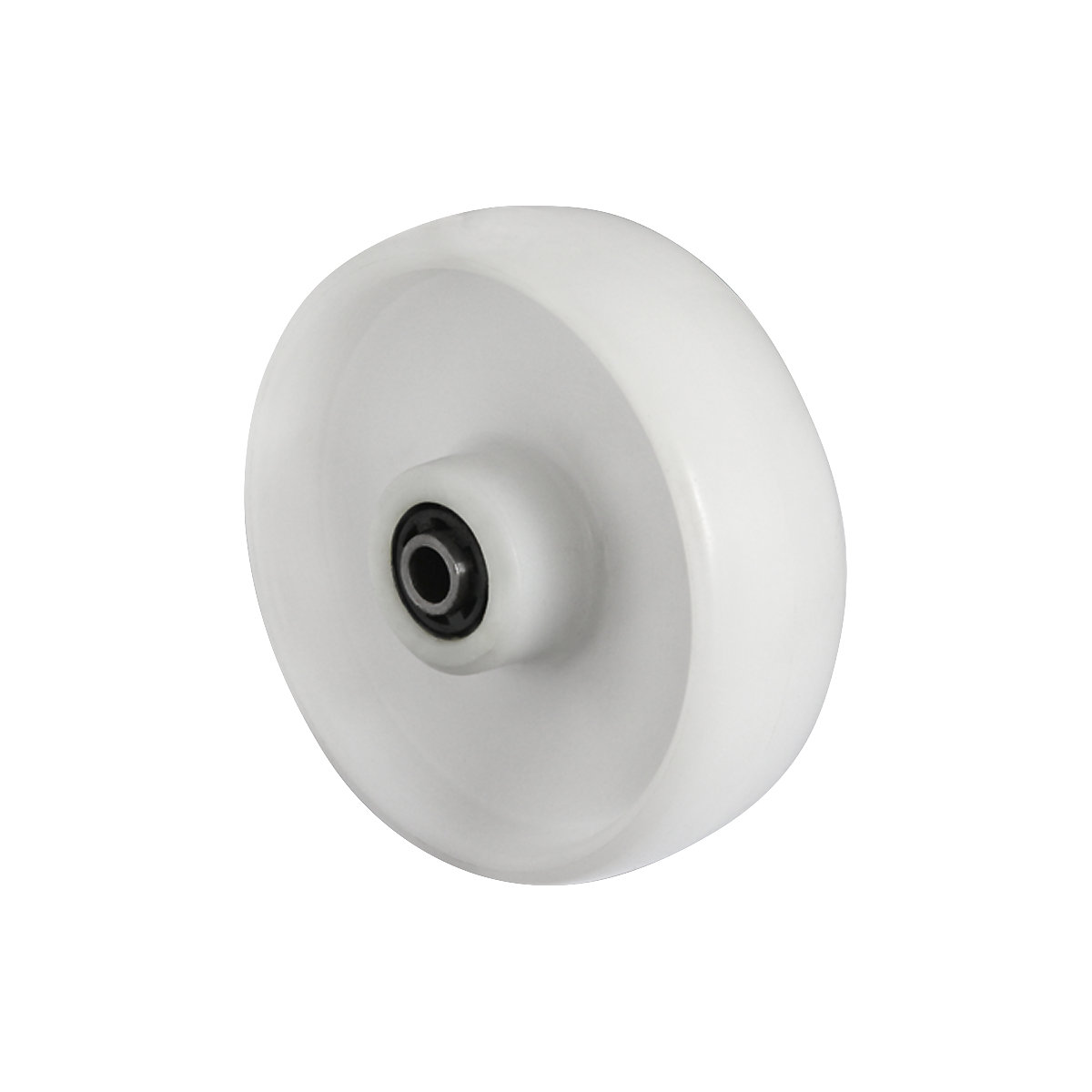Roda em poliamida, branco – eurokraft basic