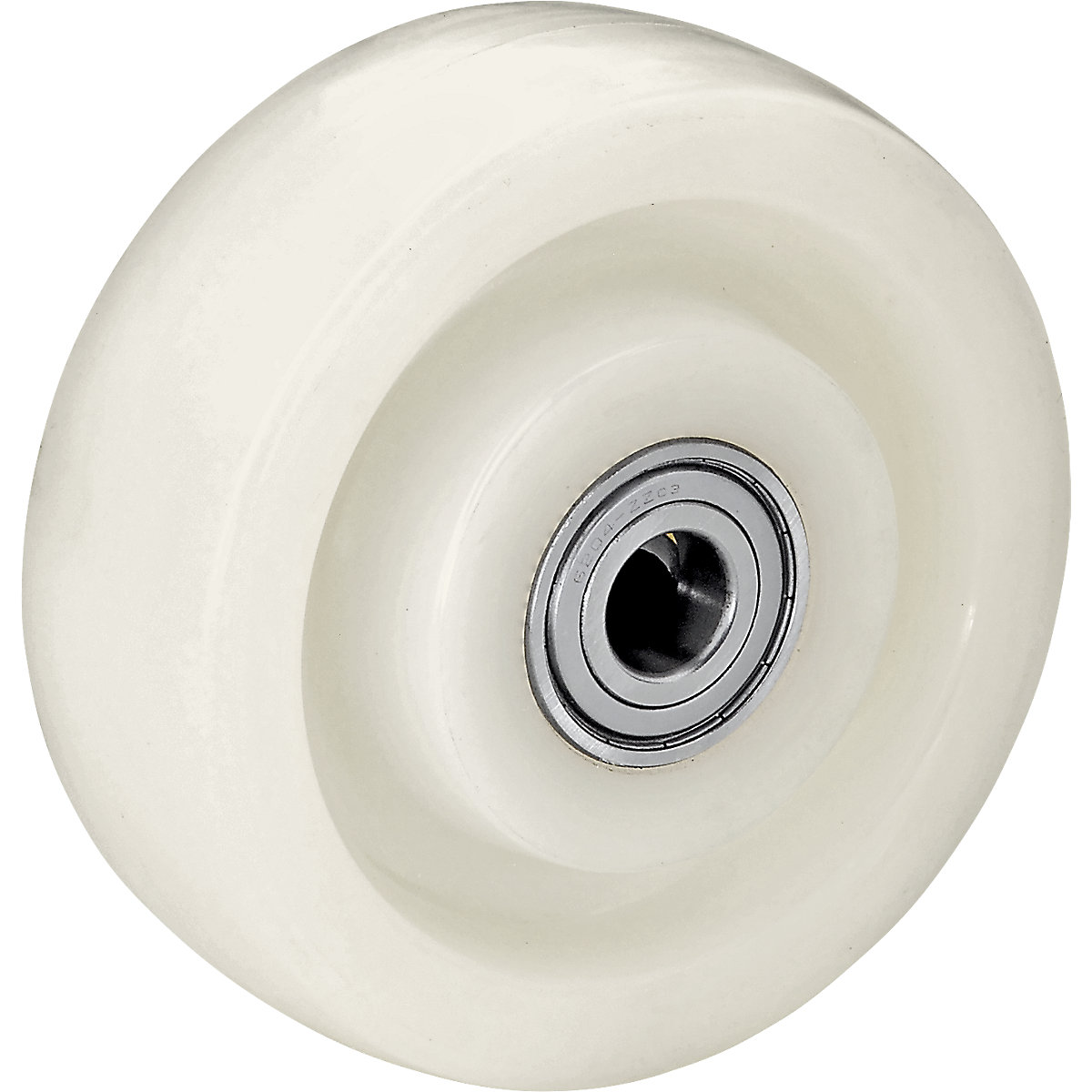 Roda em poliamida – Wicke, corpo reforçado, Ø x largura da roda 100 x 35 mm, rolamento de esferas-0