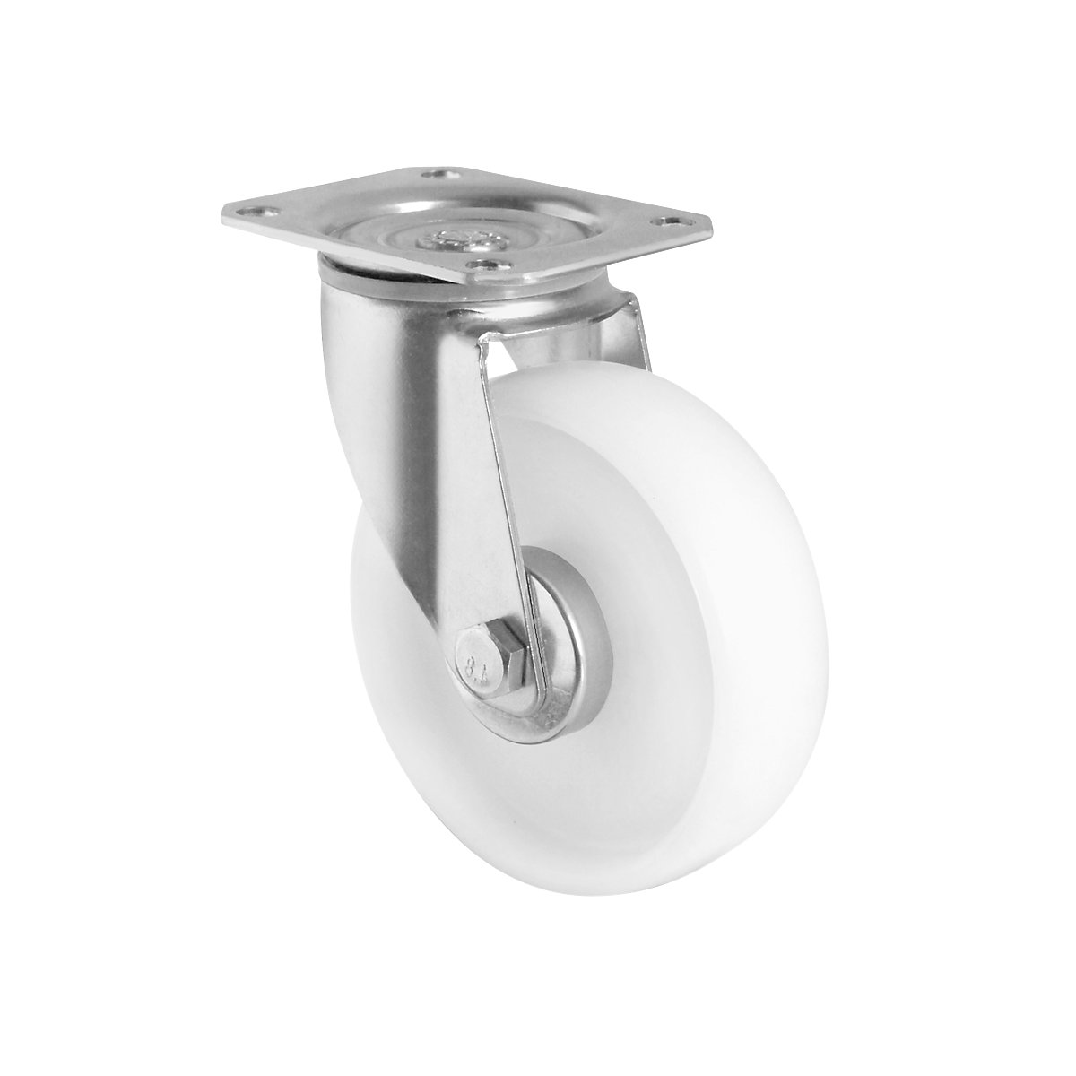 Pneu de poliamida, branco – eurokraft basic