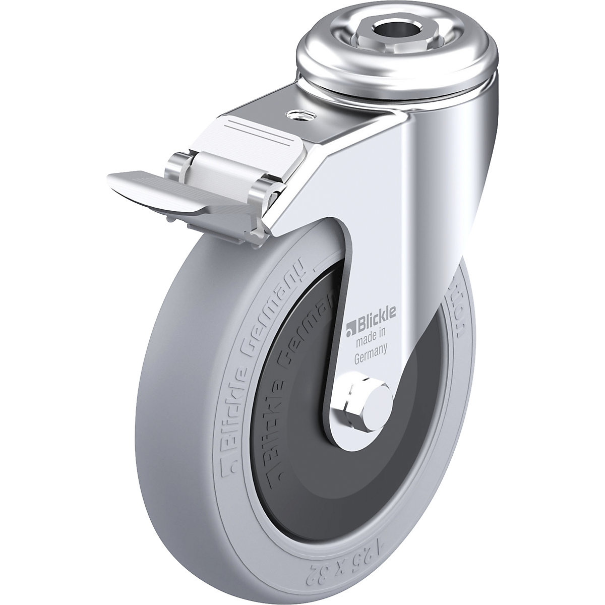 Roda orientável para aparelhos LKRA-POES-FI-SG – Blickle