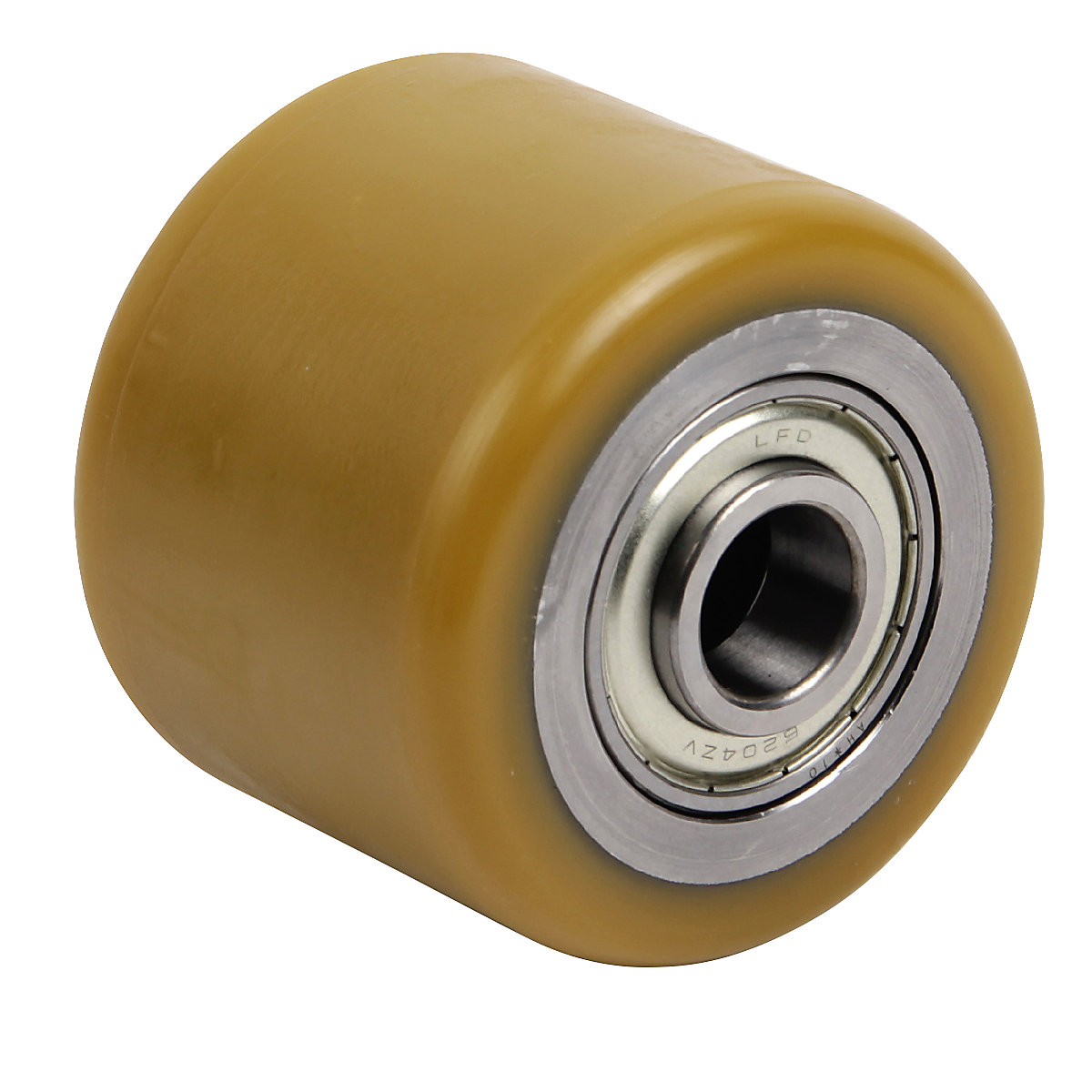 Roda de forquilha, poliuretano, comprimento de montagem 71 mm-0