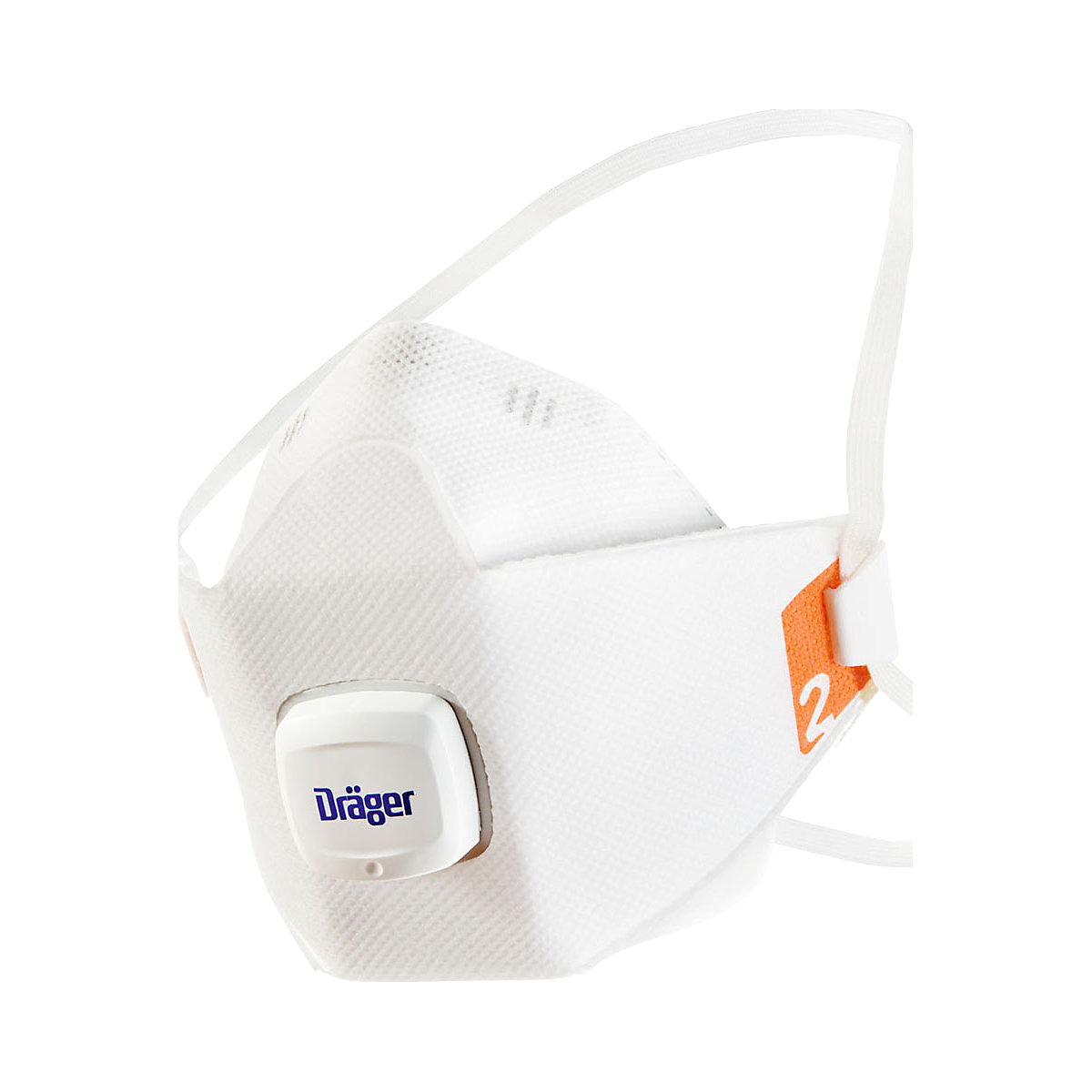Máscara para polvo fino X-plore® 1920V, FFP2 NR D con válvula de exhalación – Dräger (Imagen del producto 5)-4
