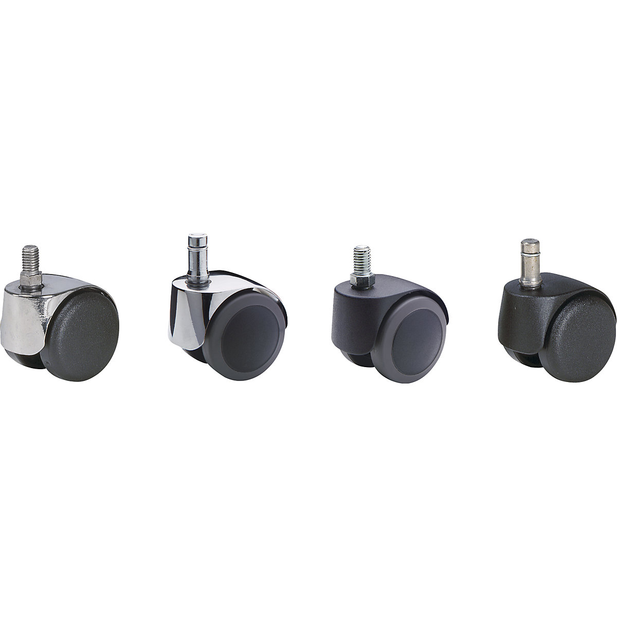 Roulettes pour siège Ø 50 mm, lot de 5 – Proroll (Illustration du produit 2)-1