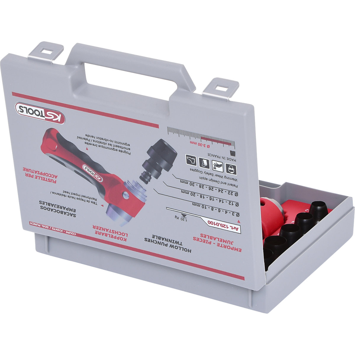 Súprava krúžkových razidiel – KS Tools (Zobrazenie produktu 2)-1