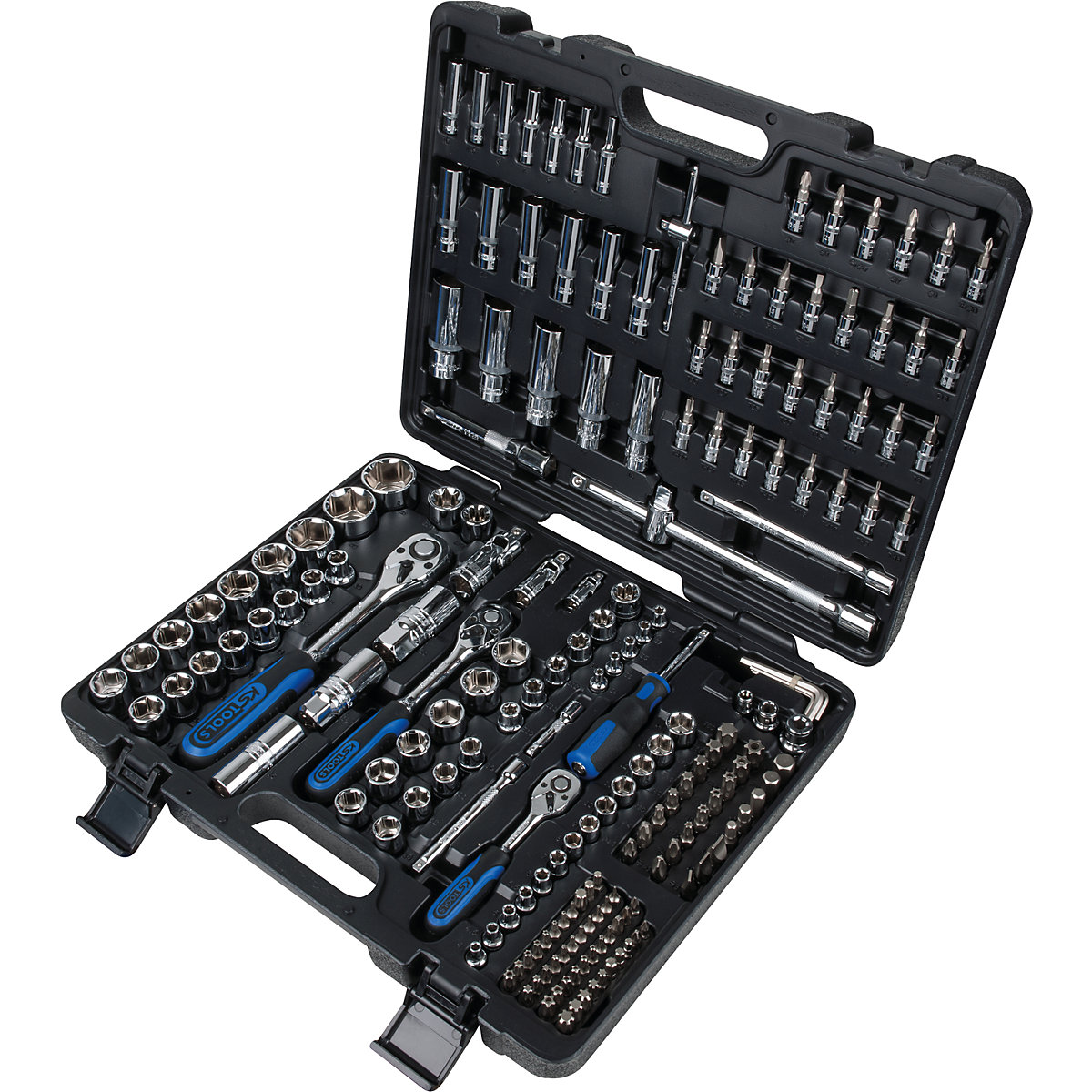 Sada nástrčných klíčů CHROMEplus 1/4'&#x27; + 3/8&#x27;&#x27; + 1/2&#x27;&#x27; – KS Tools (Obrázek výrobku 3)-2
