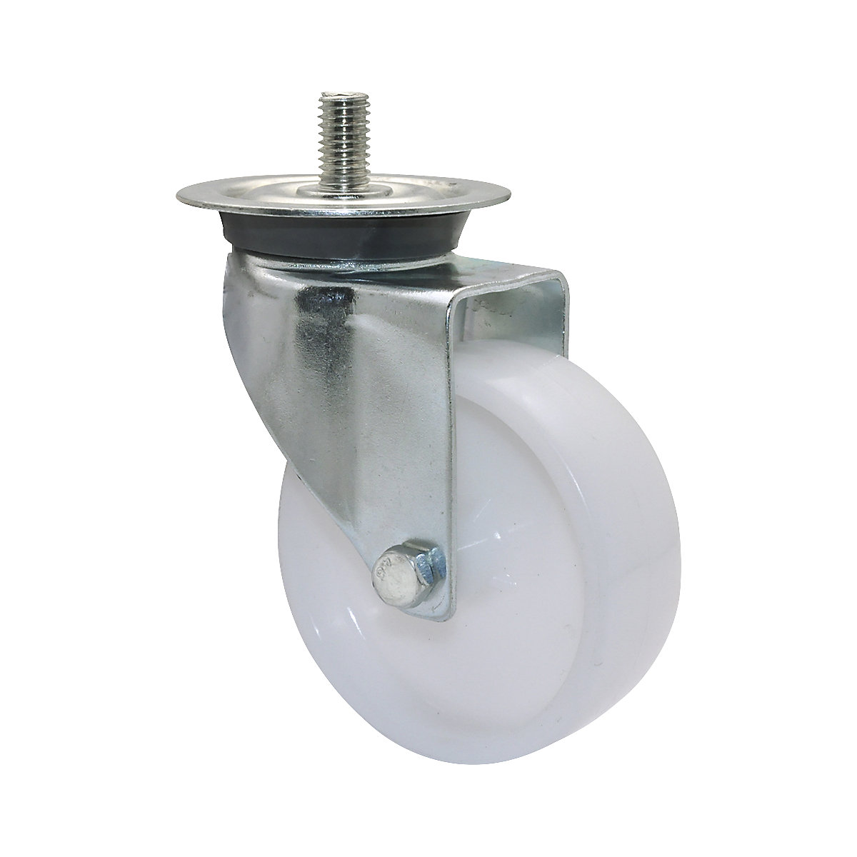 Rotelle pivottanti – Wagner, Ø ruota 75 mm, conf. da 4 pz., rotella pivottante, perno filettato-0