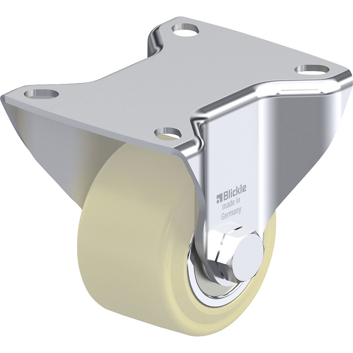 Ruota con supporto fisso in lamiera d'acciaio BK-GSPO 65K – Blickle