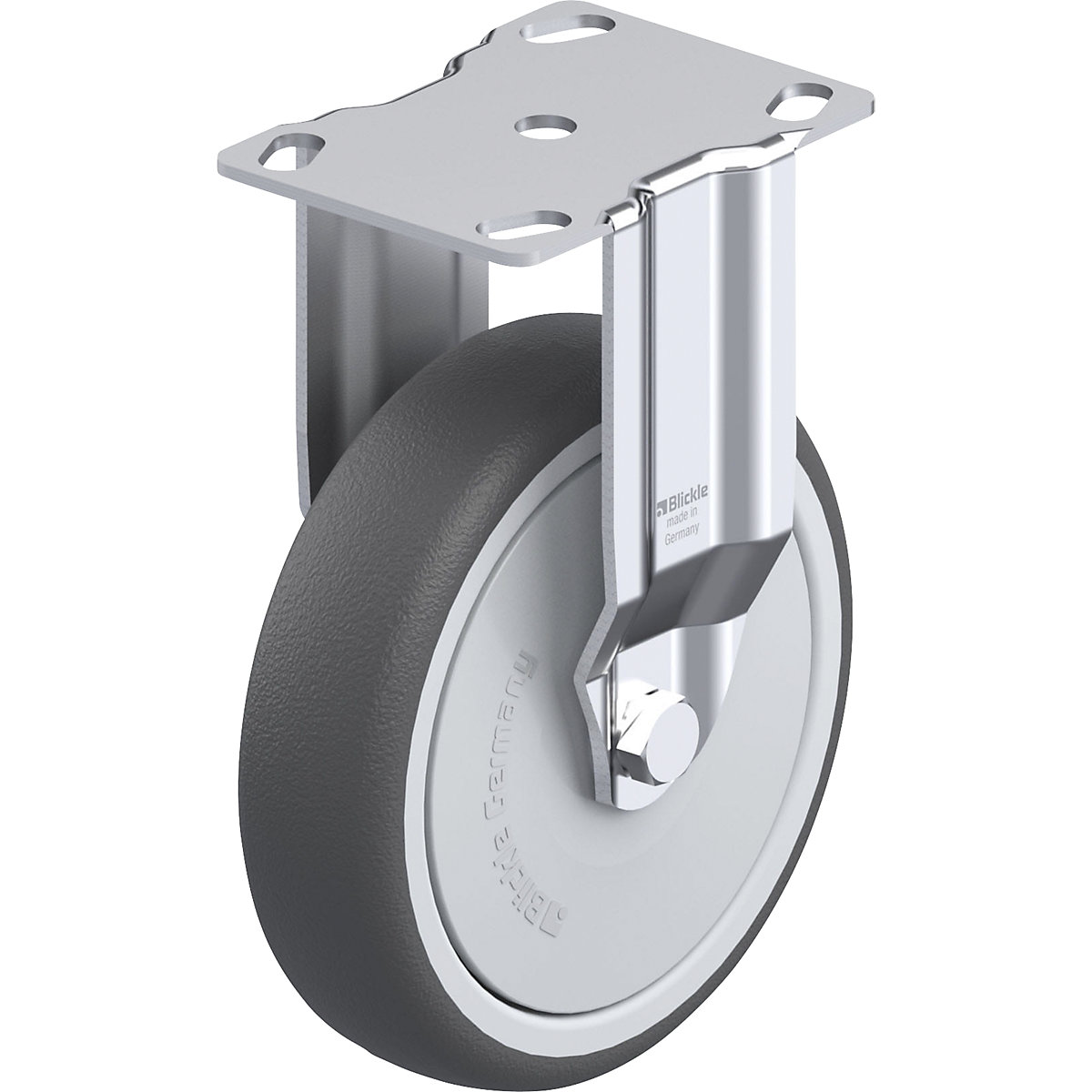 Ruota con supporto fisso per attrezzature BKPA-PATH – Blickle