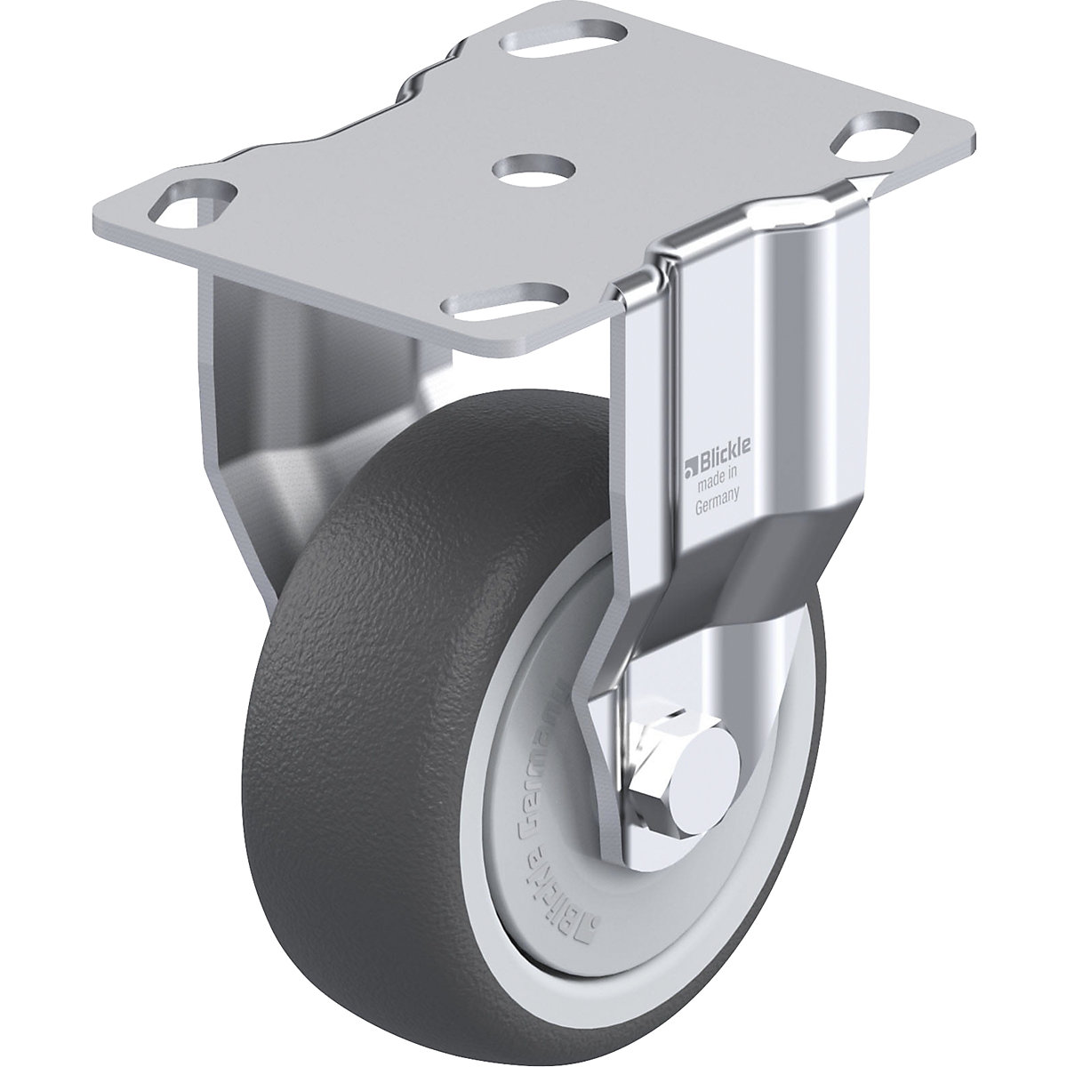 Ruota con supporto fisso per attrezzature BKPA-PATH – Blickle
