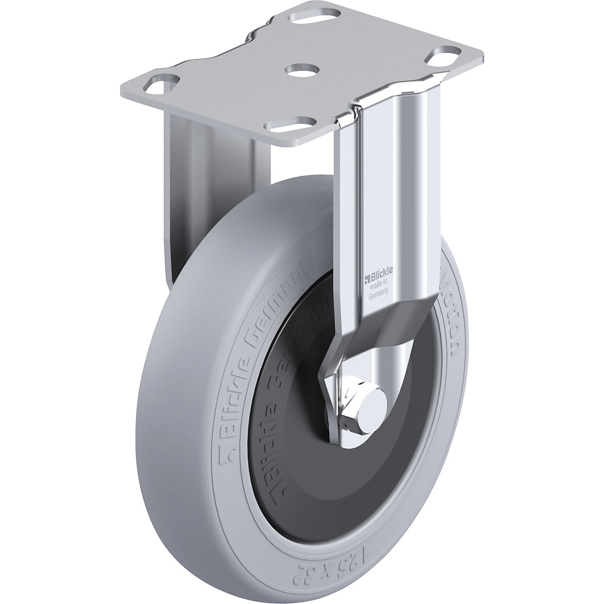 Ruota con supporto fisso per attrezzature BKPA-POES-SG – Blickle