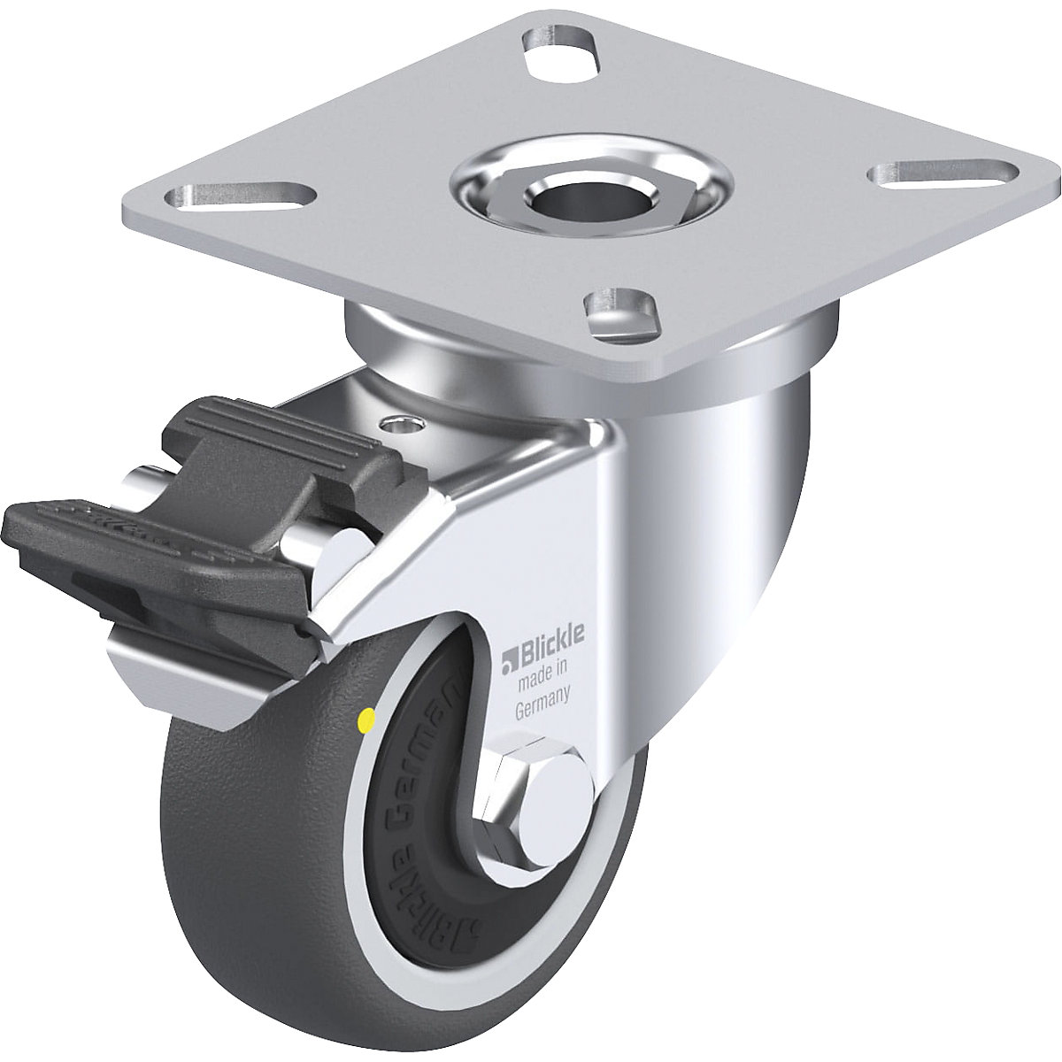 Ruota con supporto girevole per attrezzature LPA-PATH-FI – Blickle