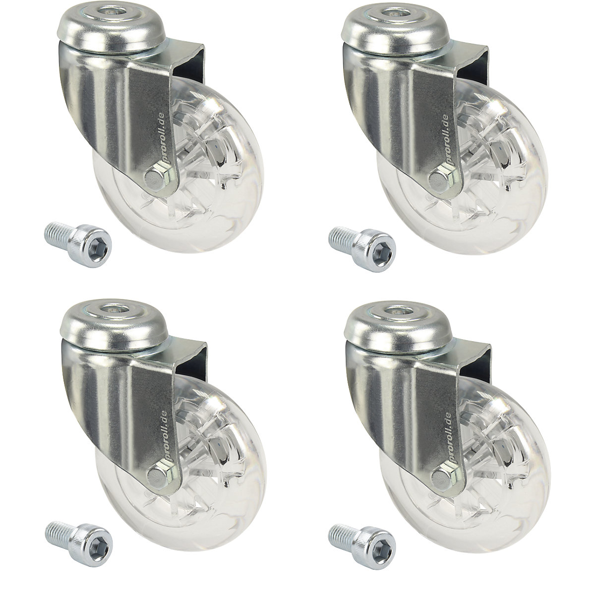 Set di rotelle eleganti in PVC – Proroll