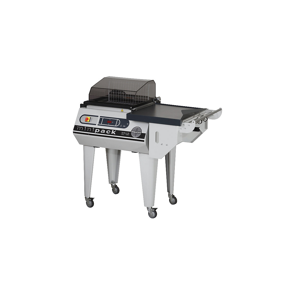 Emballeuse sous housse rétractable Minipack, pour produits de dimensions max. 400 x 250 x 160 mm, gris-0