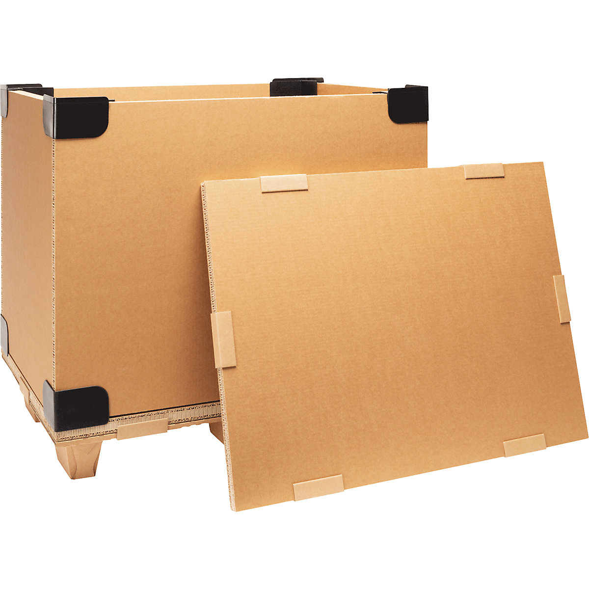 Caisse de transport modulaire avec semelles – ratioform (Illustration du produit 4)-3