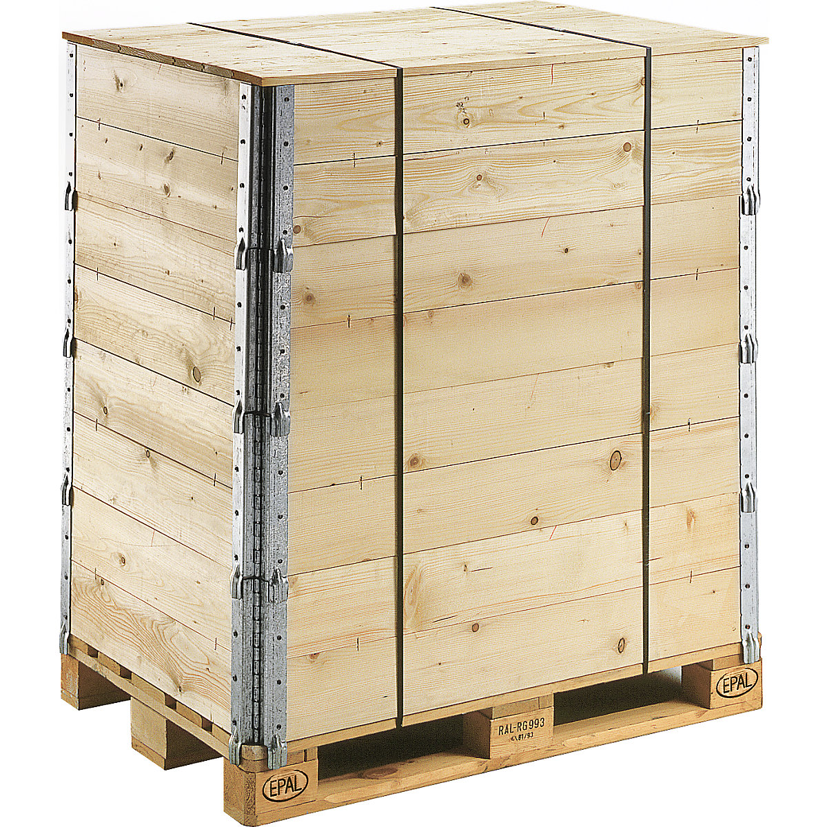Rehausse en bois pour palette format européen – ratioform (Illustration du produit 2)-1