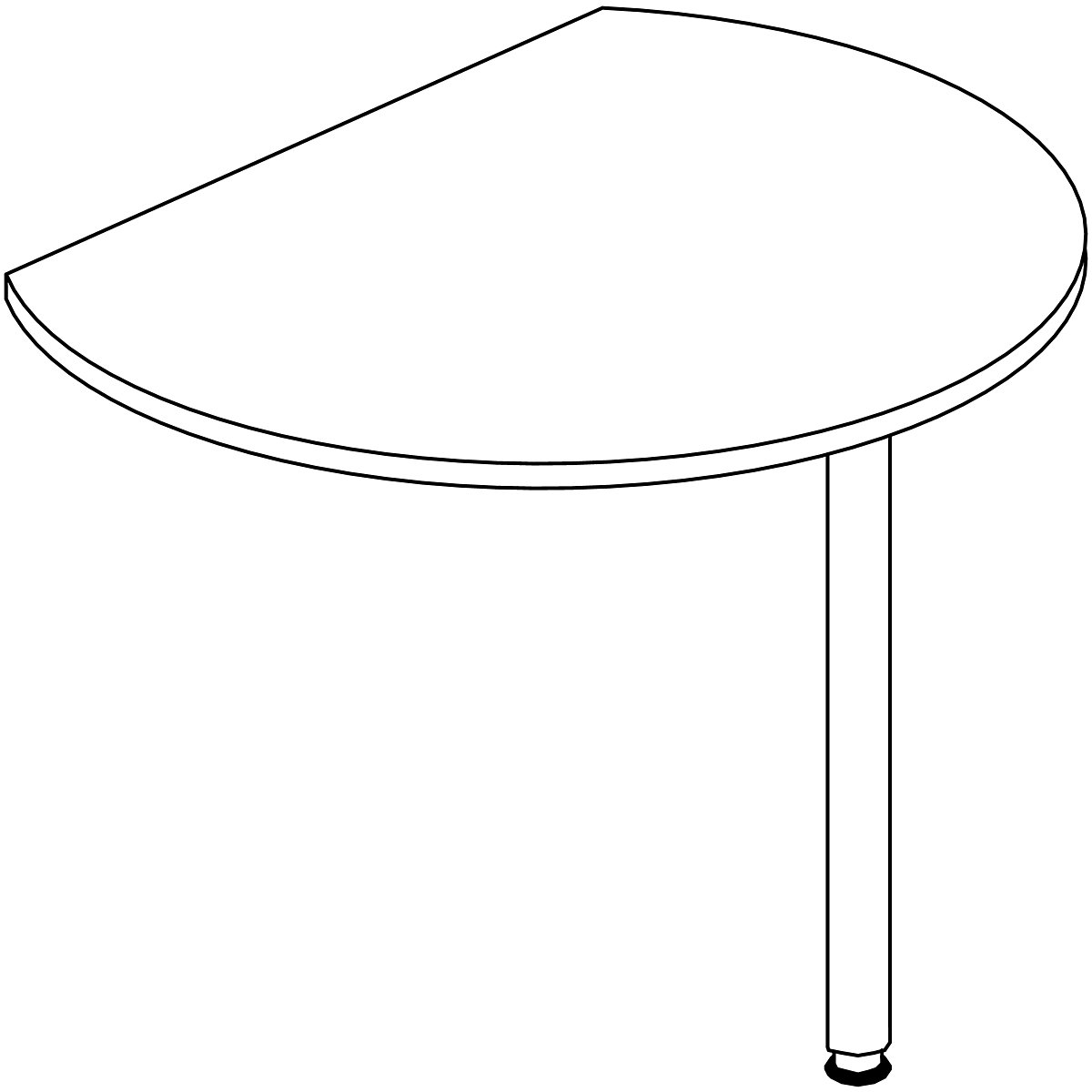 Přístavný stůl VERA-ZWO (Obrázek výrobku 2)-1