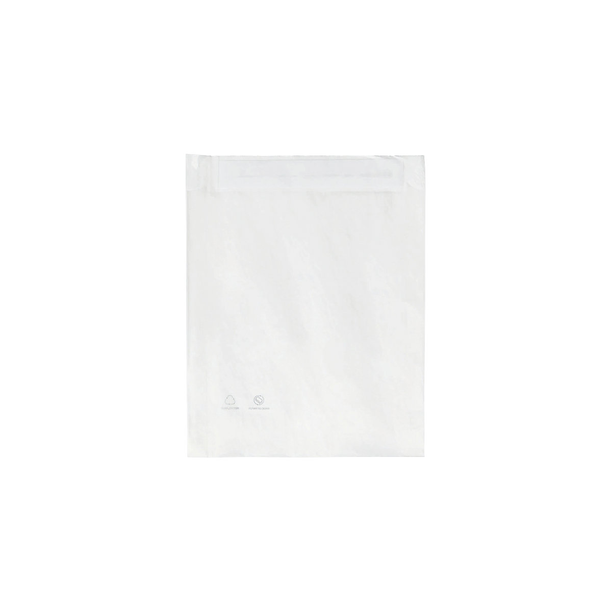 Sacchetti piatti con strisce adesive – terra, in carta pergamina, lungh. x largh. 300 x 250 mm, conf. da 250 pz.-1