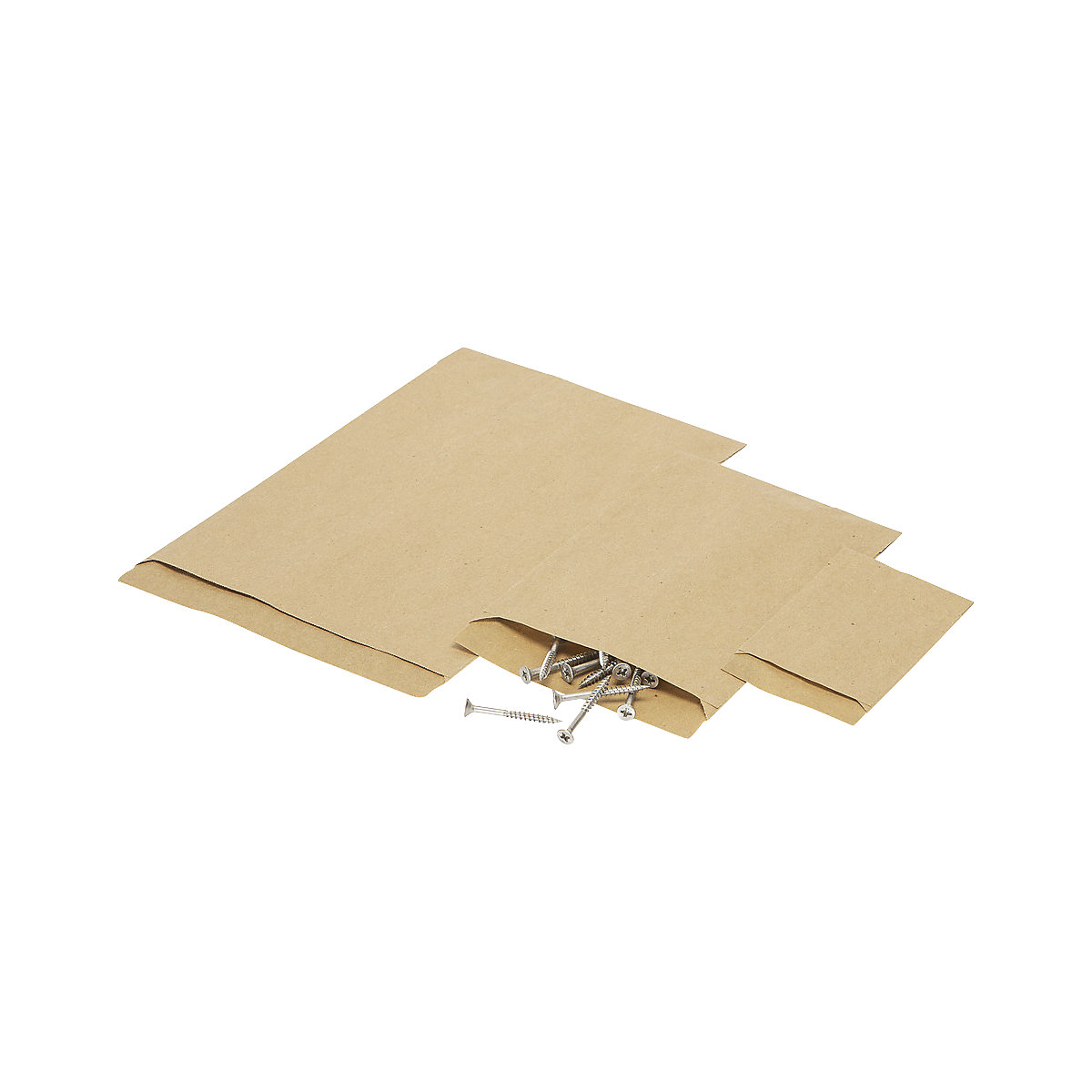 Sacchetti piatti – ratioform, in carta calandrata, lungh. x largh. 100 x 70 mm, 50 g/m², conf. da 500 pz., a partire da 2 conf.-0