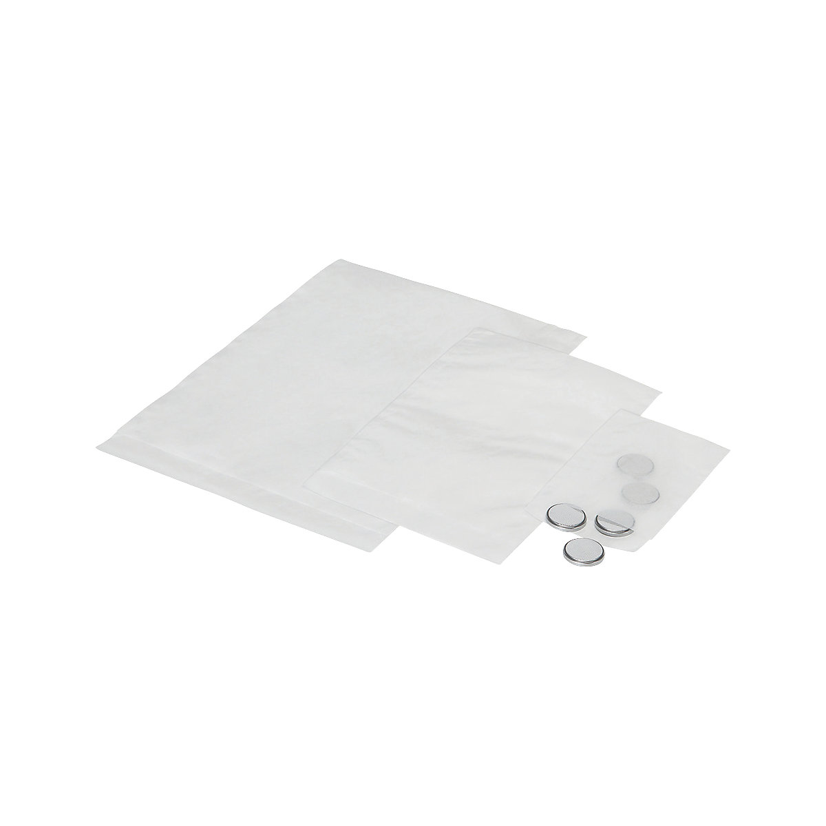 Sacchetti piatti – ratioform, in carta pergamina, lungh. x largh. 100 x 70 mm, conf. da 500 pz.-0