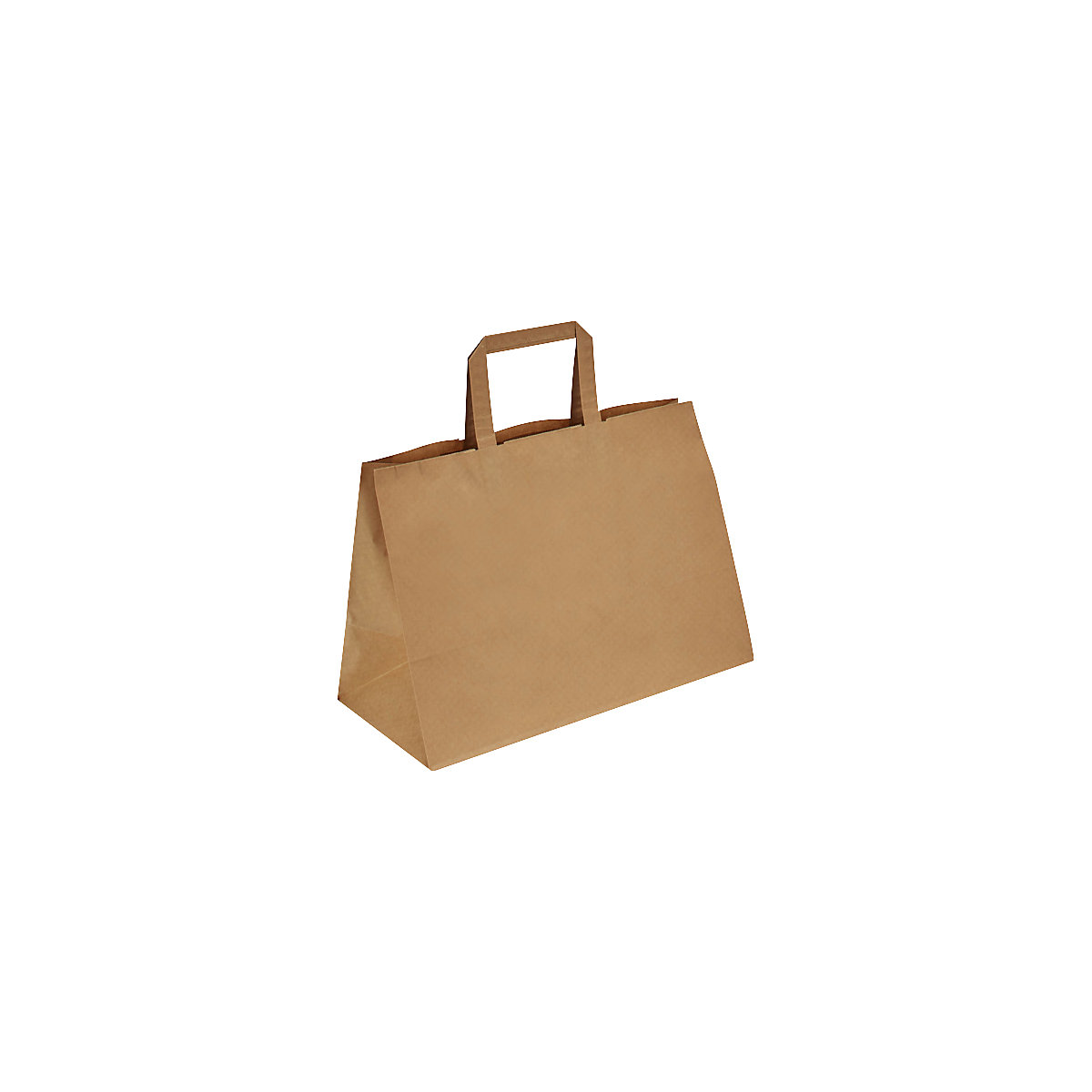 Sacchetto di carta – ratioform, marrone, lungh. x largh. x alt. 340 x 175 x 245 mm, 80 g/m², conf. da 250 pz.-0