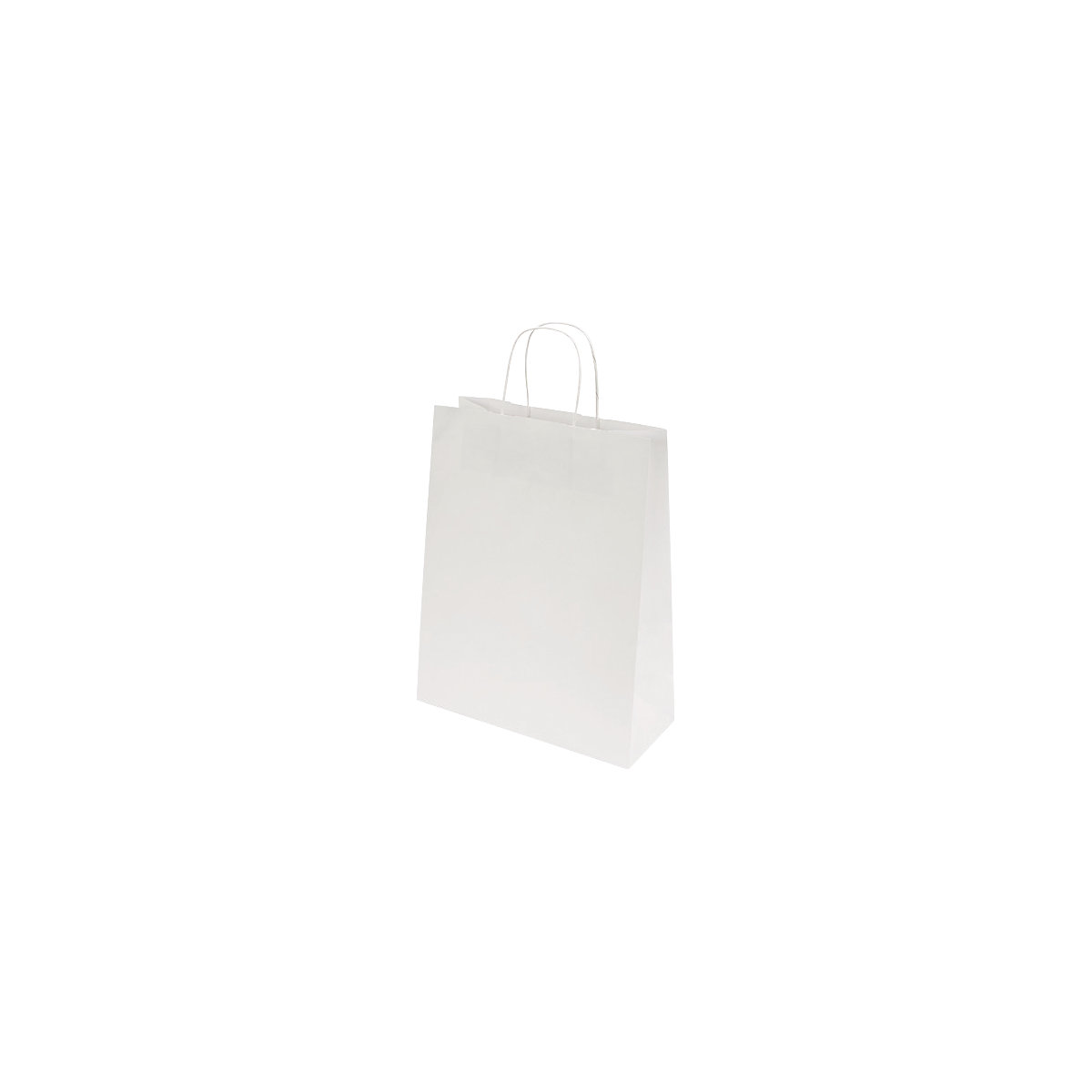 Sacchetto in carta Toptwist – ratioform, classici, bianco, lungh. x largh. x alt. 240 x 110 x 310 mm, conf. da 150 pz.-0