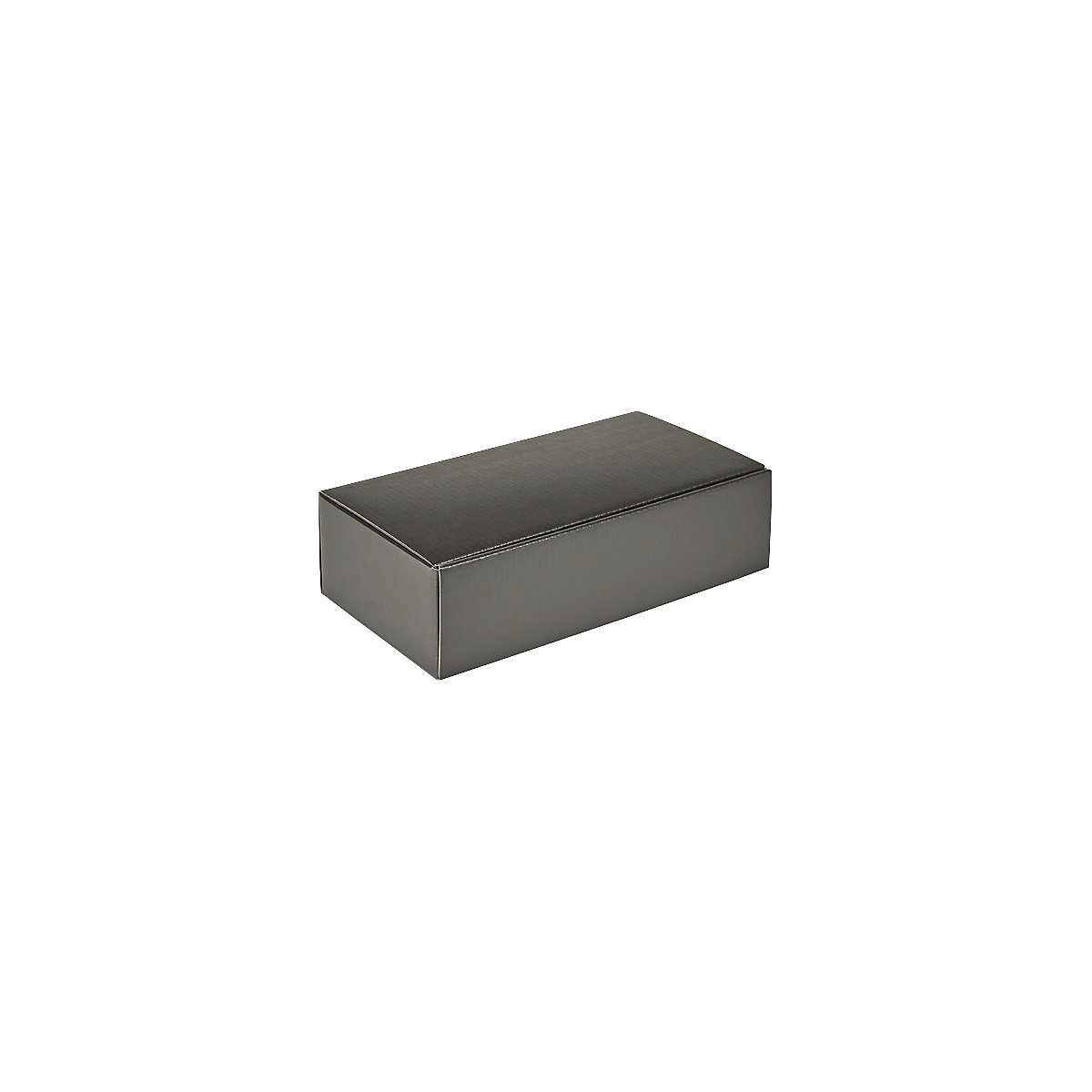 Confezione regalo per bottiglie con texture – ratioform, per 2 bottiglie, nero, a partire da 5 pz.-0