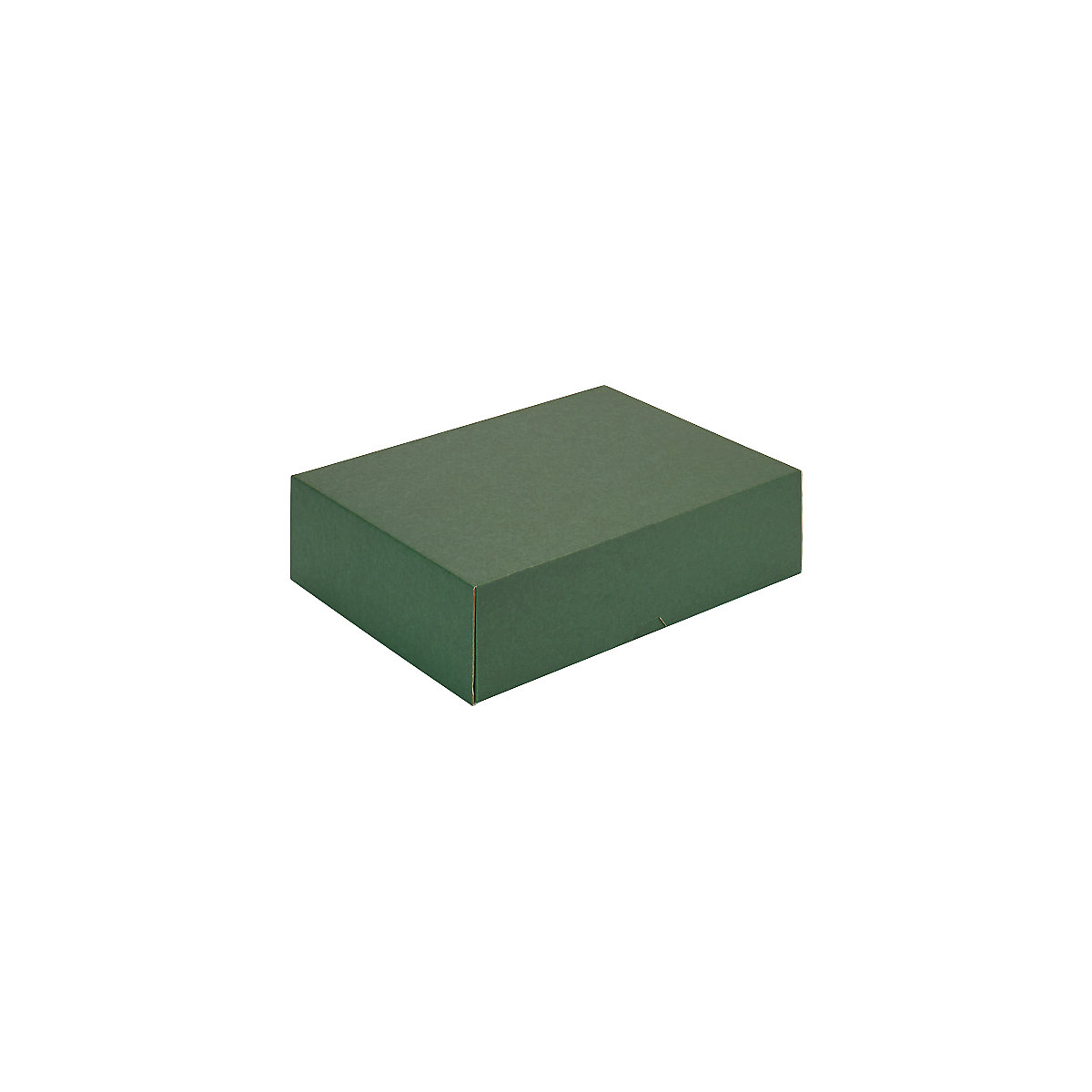 Scatola con coperchio a cappuccio – ratioform, verde scuro, dimensioni interne 301 x 213 x 80 mm, a partire da 25 pz.-0