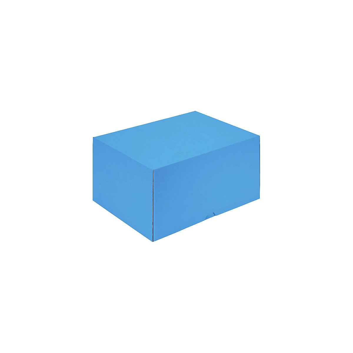 Scatola con coperchio a cappuccio – ratioform, blu chiaro, dimensioni interne 301 x 213 x 150 mm, a partire da 10 pz.-0