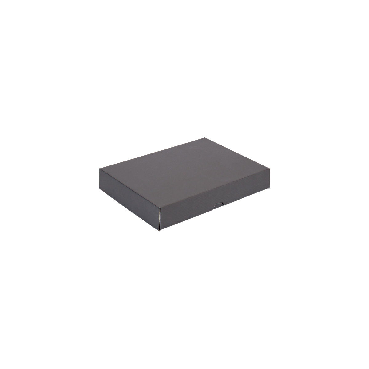 Scatola con coperchio a cappuccio – ratioform, nero, dimensioni interne 301 x 213 x 45 mm, a partire da 20 pz.-0