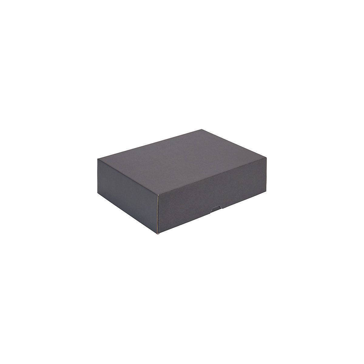 Scatola con coperchio a cappuccio – ratioform, nero, dimensioni interne 301 x 213 x 80 mm, a partire da 12 pz.-0