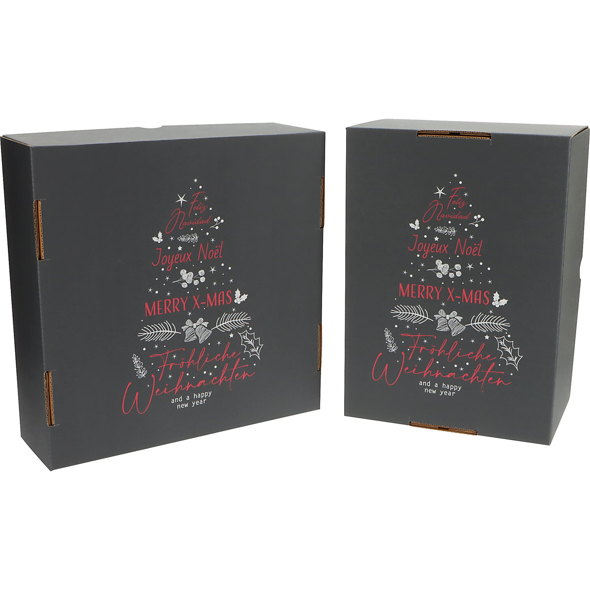 Scatola con coperchio a cappuccio International Christmas Tree – ratioform (Foto prodotto 2)-1