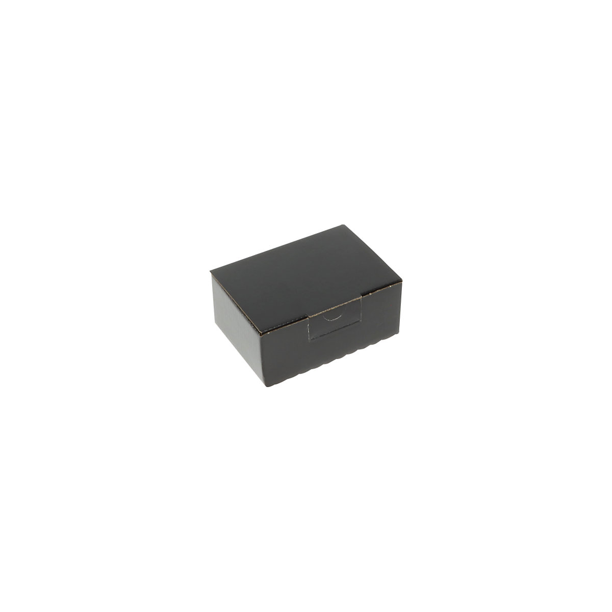 Boîte à fond automatique – flow, noir, lot de 20, dim. int. 113 x 80 x 45 mm, à partir de 2 lots-2