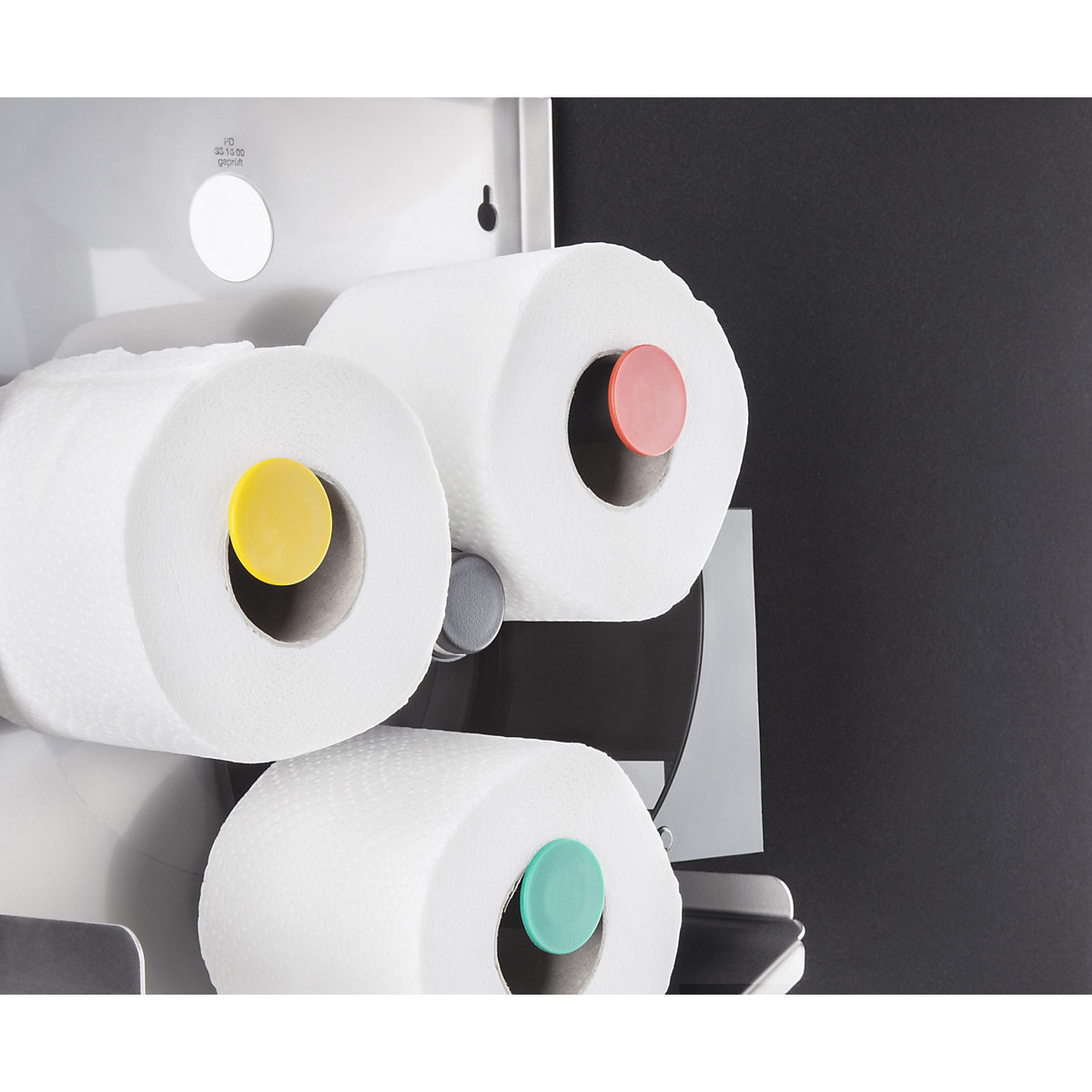 Duplex-toiletpapierdispenser – AIR-WOLF (Productafbeelding 2)-1