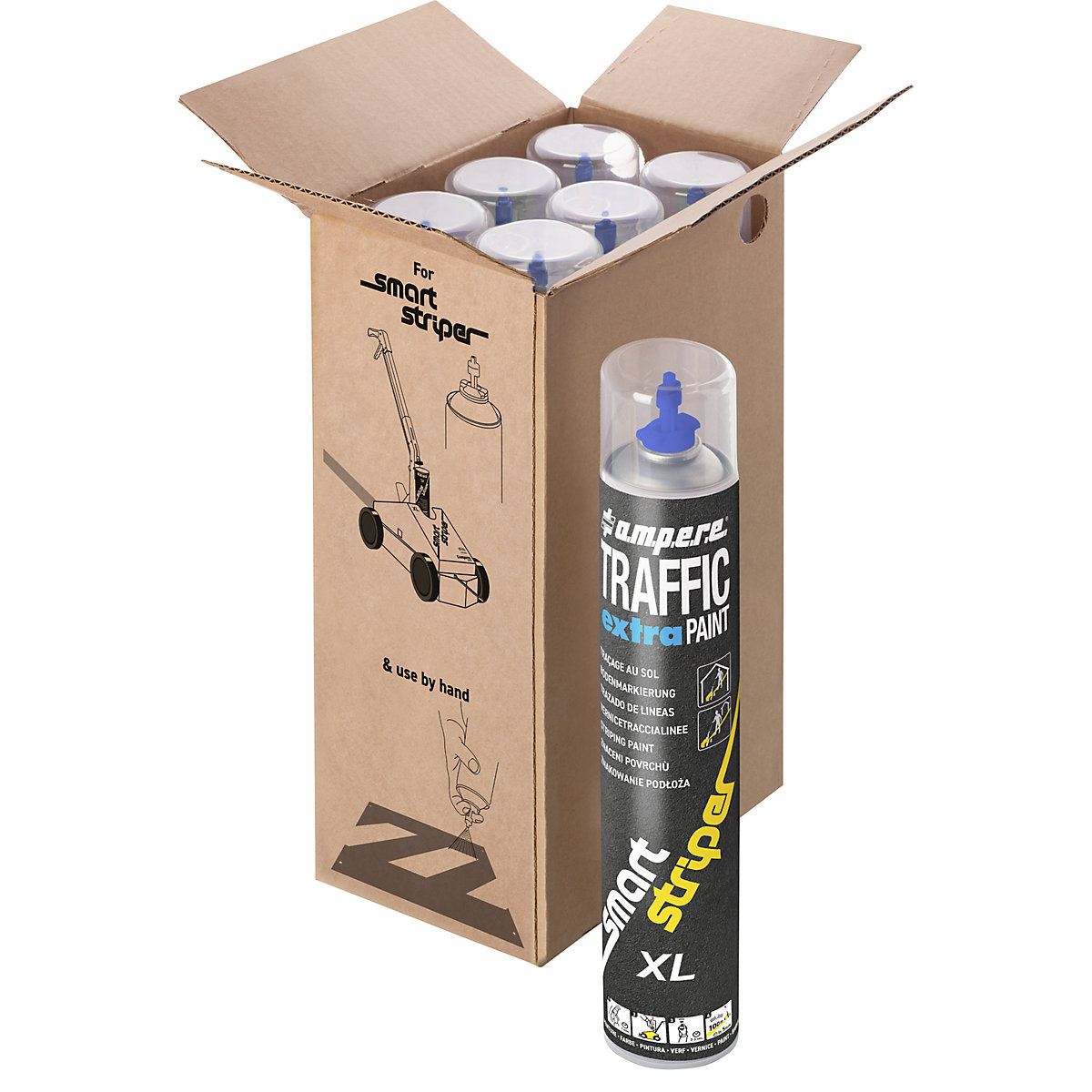 Vernice traccialinee Traffic extra Paint® XL – Ampere (Foto prodotto 4)-3