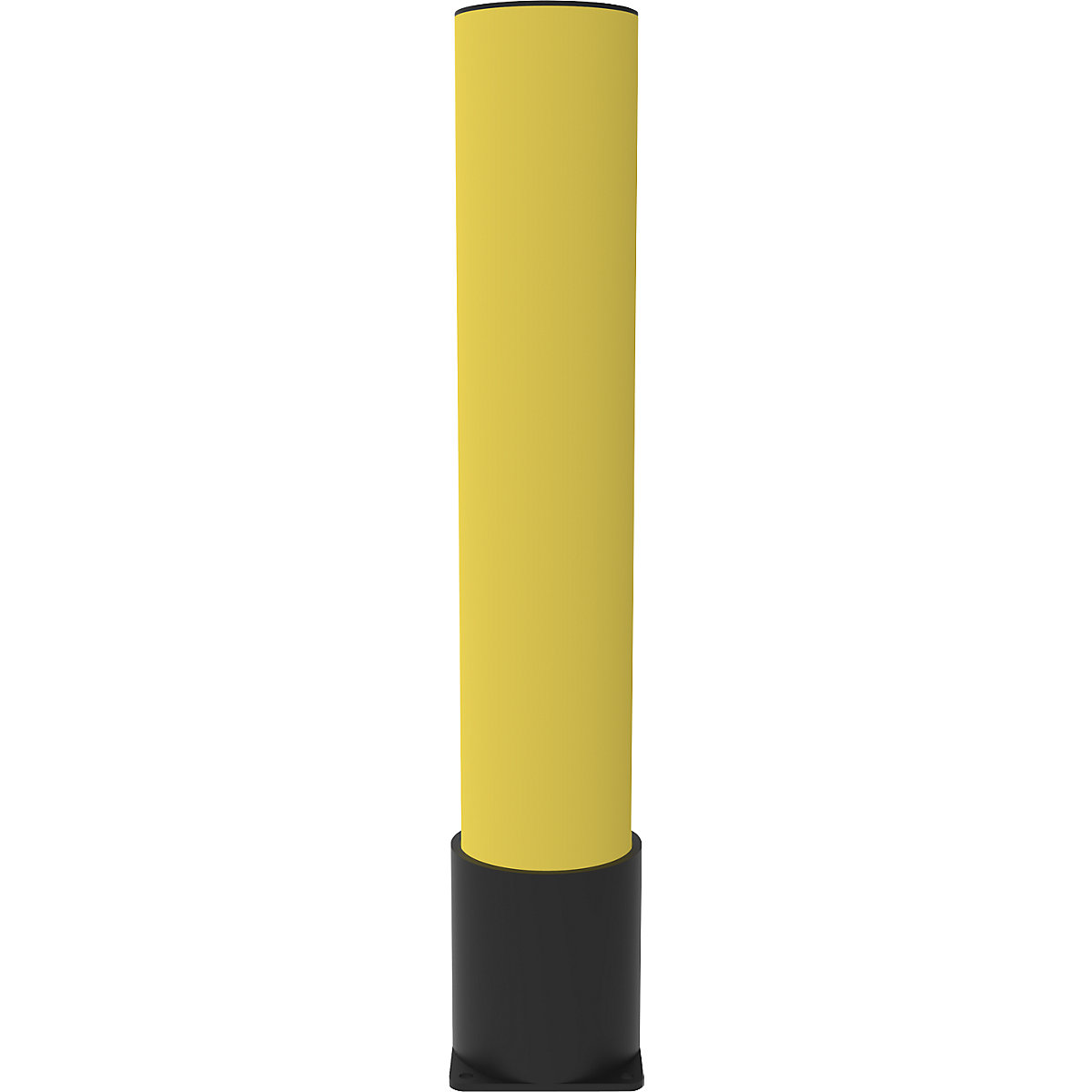 Dissuasore paracolpi Bravo – d-flexx, in plastica flessibile, altezza totale 1200 mm, con manicotto girevole-0