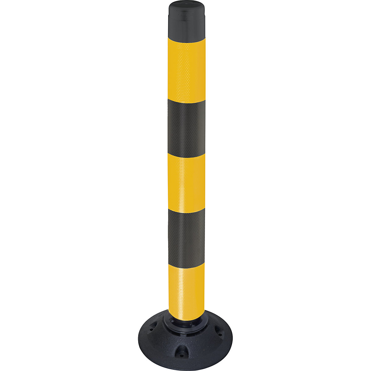 FlexPin, altezza 1000 mm, strisce rifrangenti gialle / nere-0