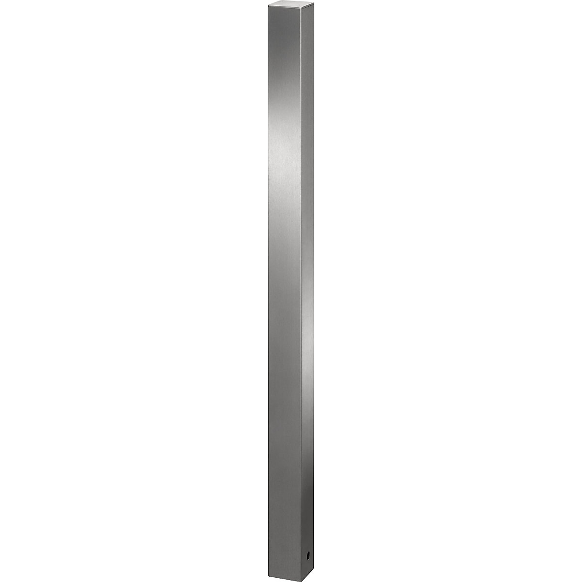 Paletto in acciaio inox, con testa piatta, da annegare nel cemento, 70 x 70 mm-0