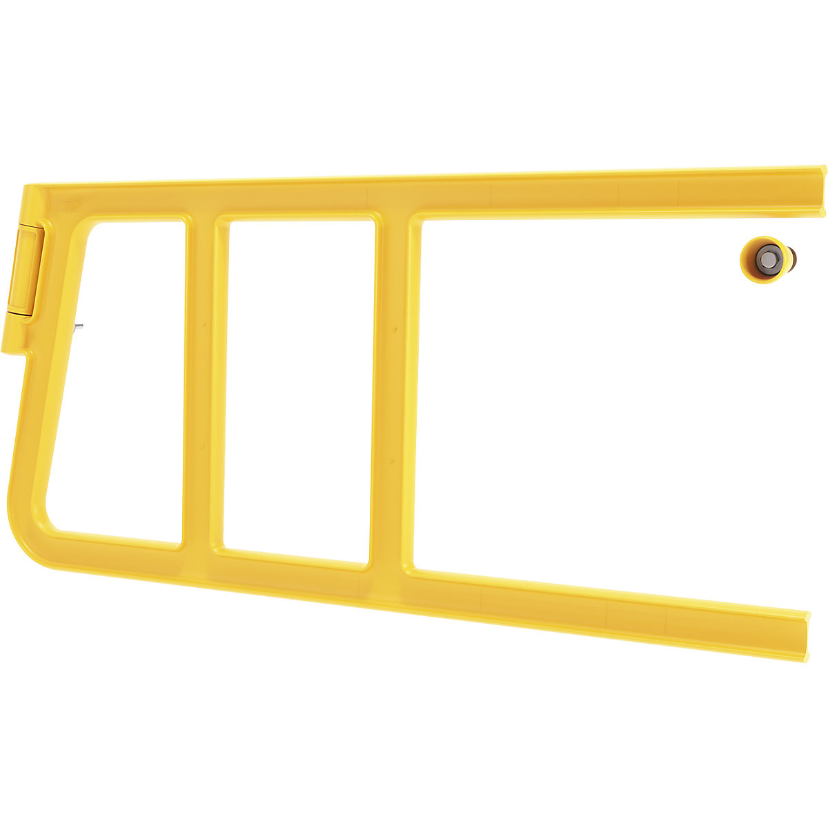 Cancelletto di sicurezza industriale, 100% riciclabile – Boplan, DOUBLE AXES GATE, lungh. x largh. x alt. 1295 x 615 x 63 mm-0