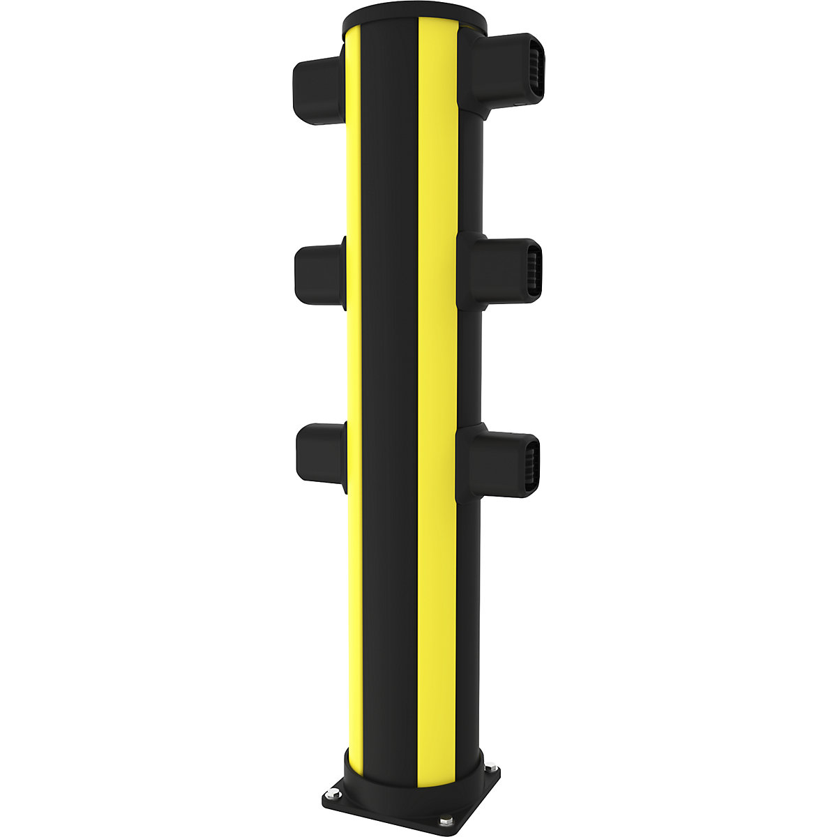 Dissuasore pedonale X-Protect – Axelent, altezza 1160 mm, 6 attacchi, opposti-0