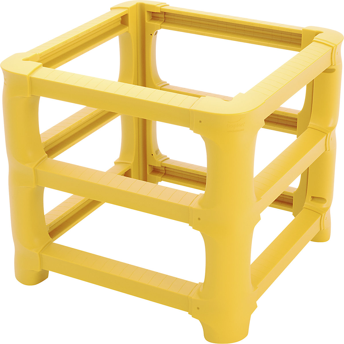 Protezione per colonne – Boplan, giallo, dimensioni esterne 1220 x 1220 mm-0
