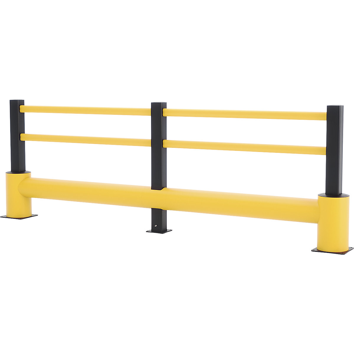 Ringhiera paracolpi FLEX IMPACT® – Boplan, altezza paletto 1150 mm, larghezza totale 3450 mm-0