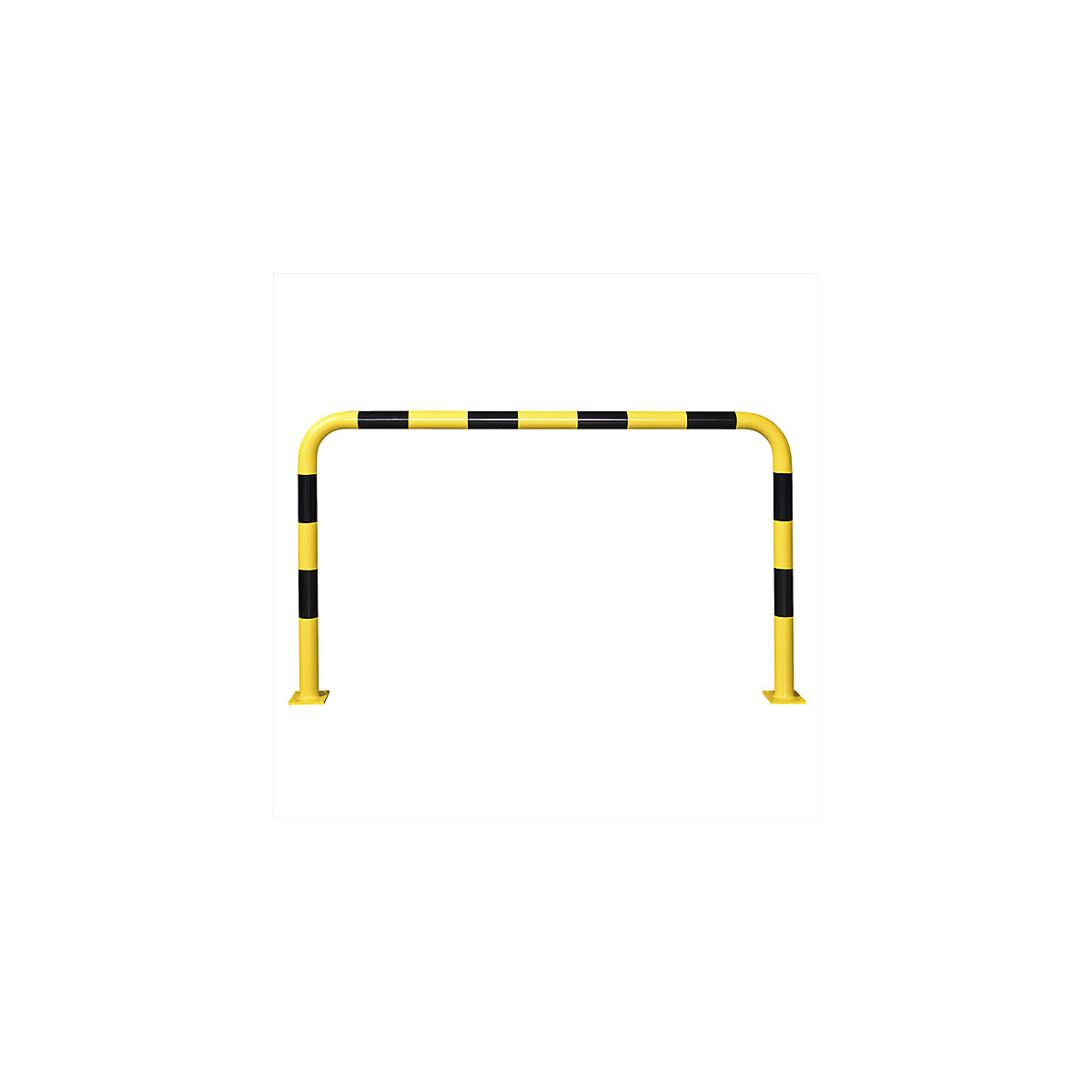 Staffa paracolpi, Ø 76 mm, da ancorare al suolo, per esterni, alt. x largh. 1200 x 2000 mm-0
