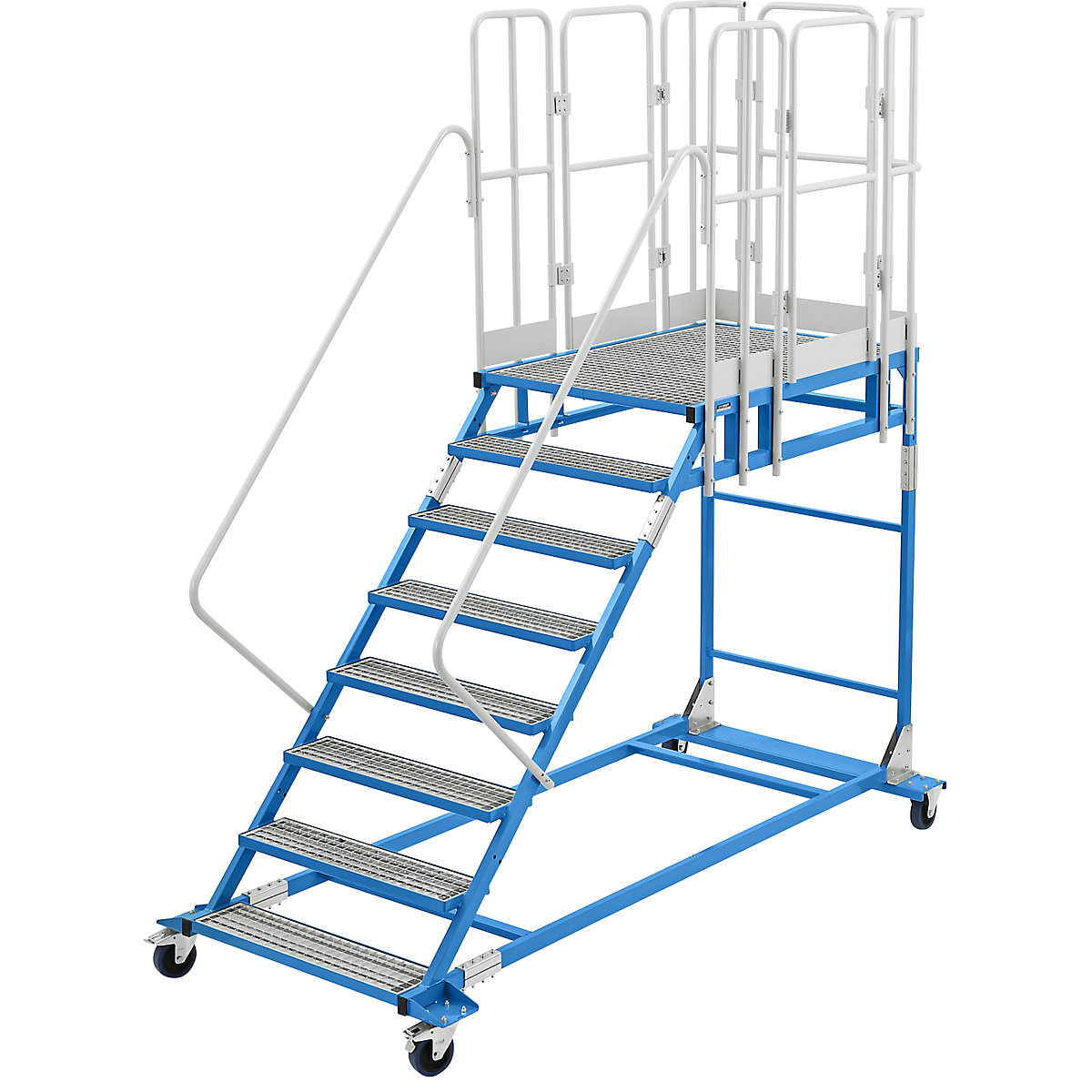Scară cu platformă XXL – eurokraft pro (Imagine produs 2)-1