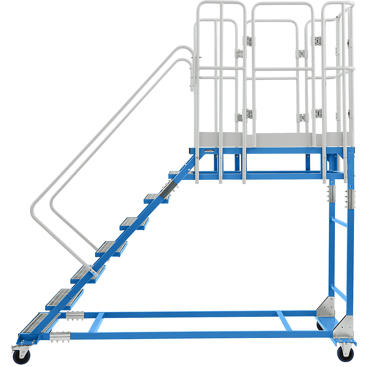 Scară cu platformă XXL – eurokraft pro (Imagine produs 3)-2