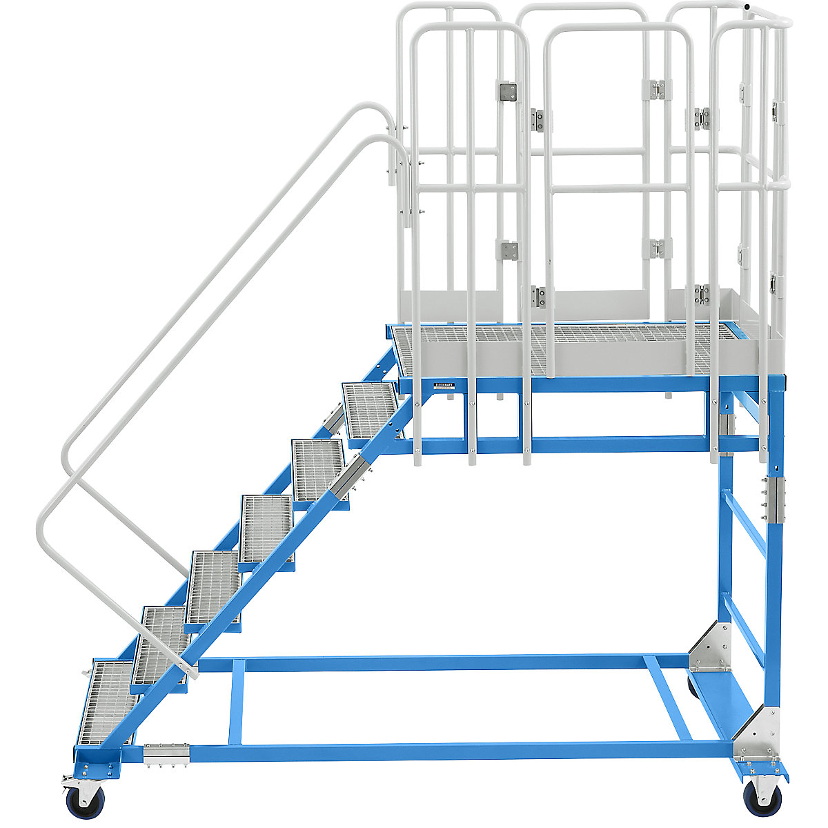 Scară cu platformă XXL – eurokraft pro (Imagine produs 3)-2