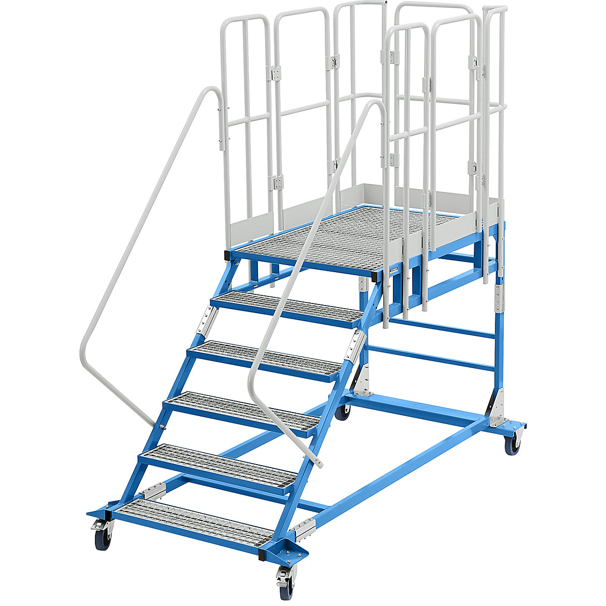 Scară cu platformă XXL – eurokraft pro (Imagine produs 2)-1