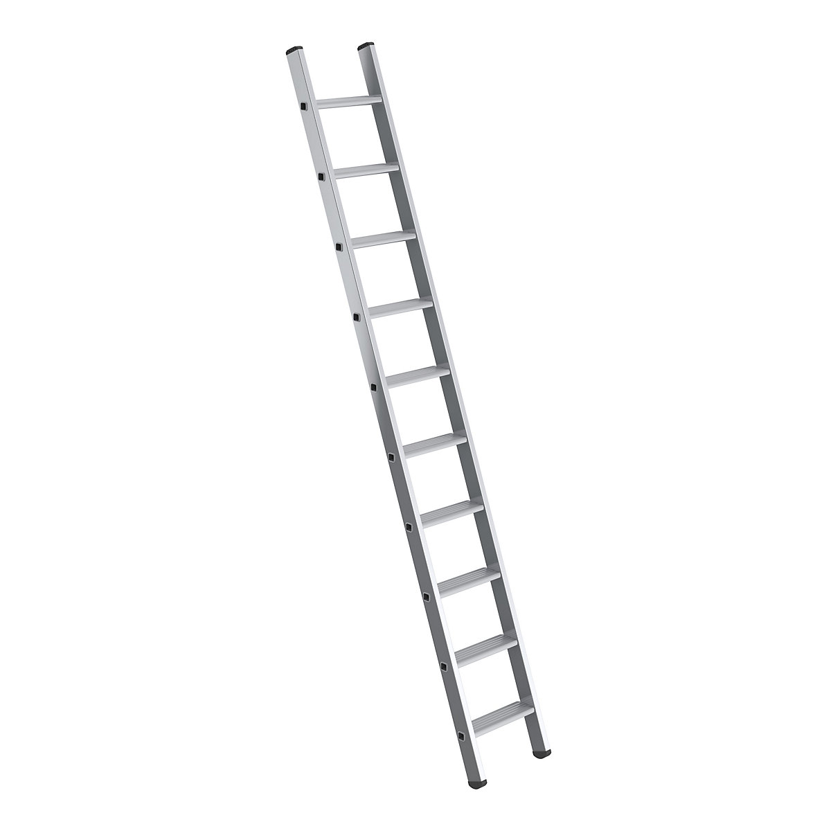 Scară cu rezemare cu trepte – MUNK, lățime 350 mm, 10 trepte, bară 58 x 25 mm-0