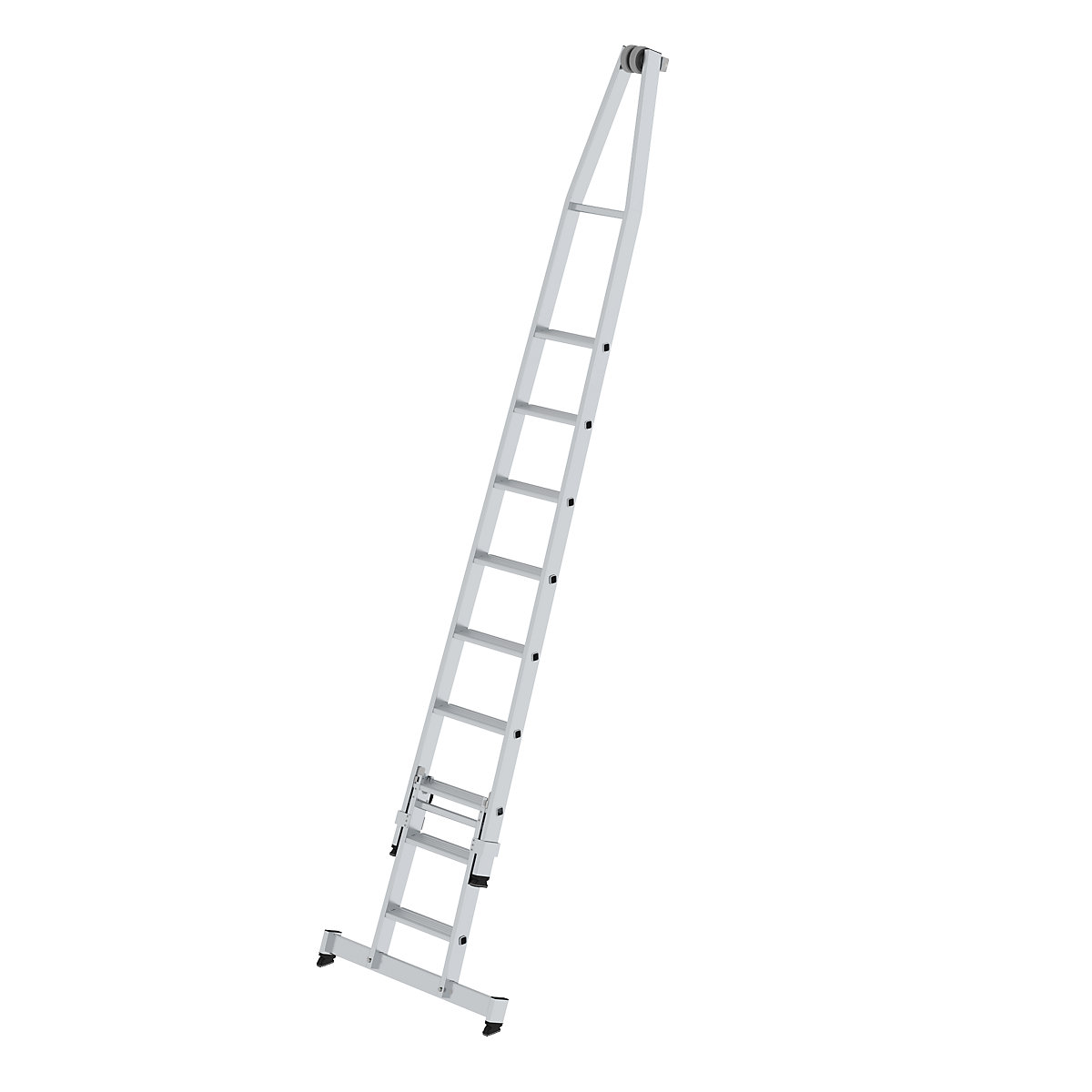 Scară pentru spălarea geamurilor – MUNK, standard, 2 elemente, 9 trepte-0