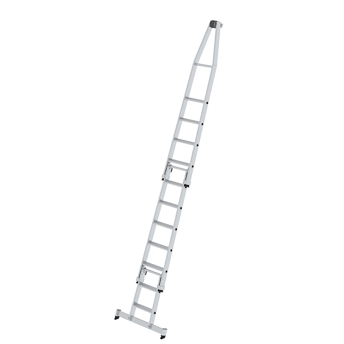 Scară pentru spălarea geamurilor – MUNK, standard, 3 elemente, 11 trepte-0