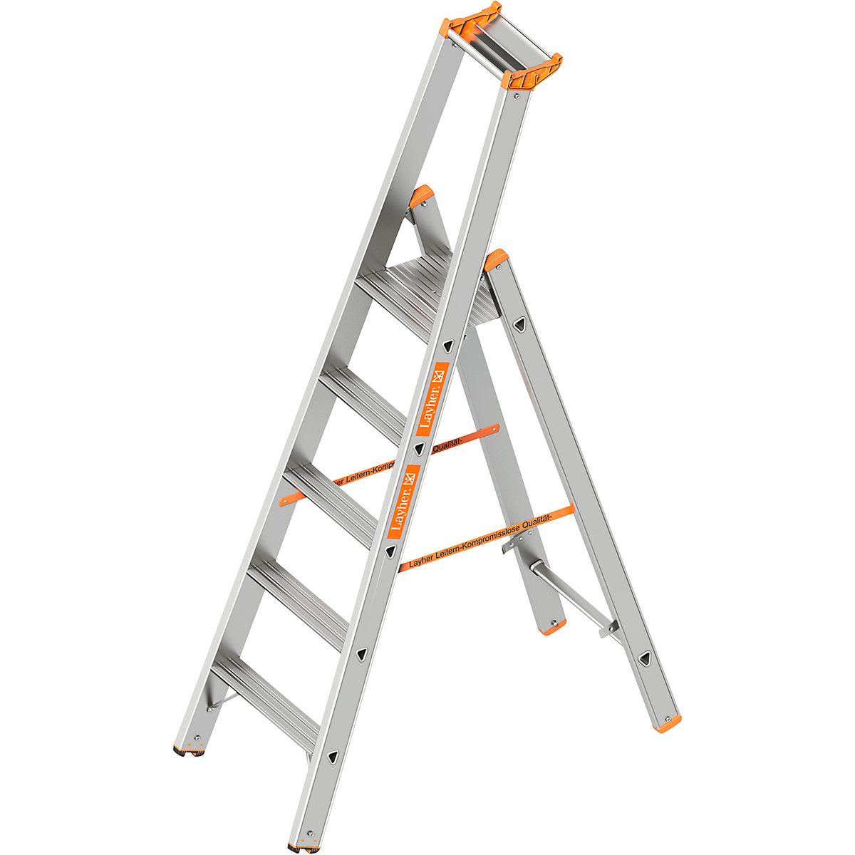 Scară dublă cu trepte – Layher